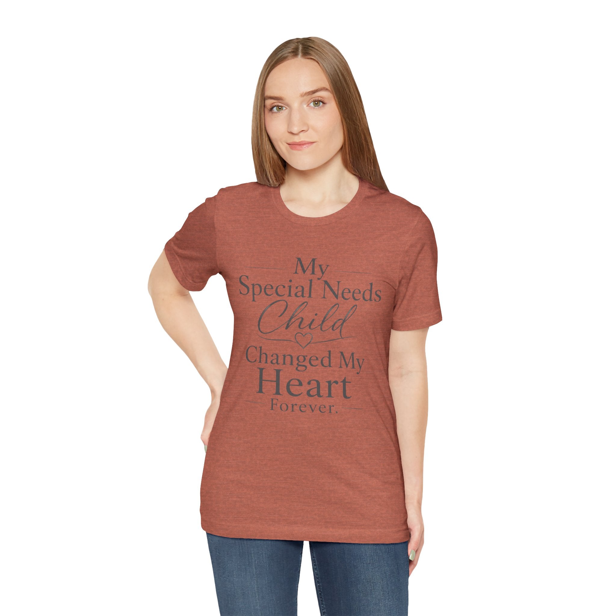 My Special Needs Child Changed My Heart Forever T-Shirt | Special Needs Parent Tee
