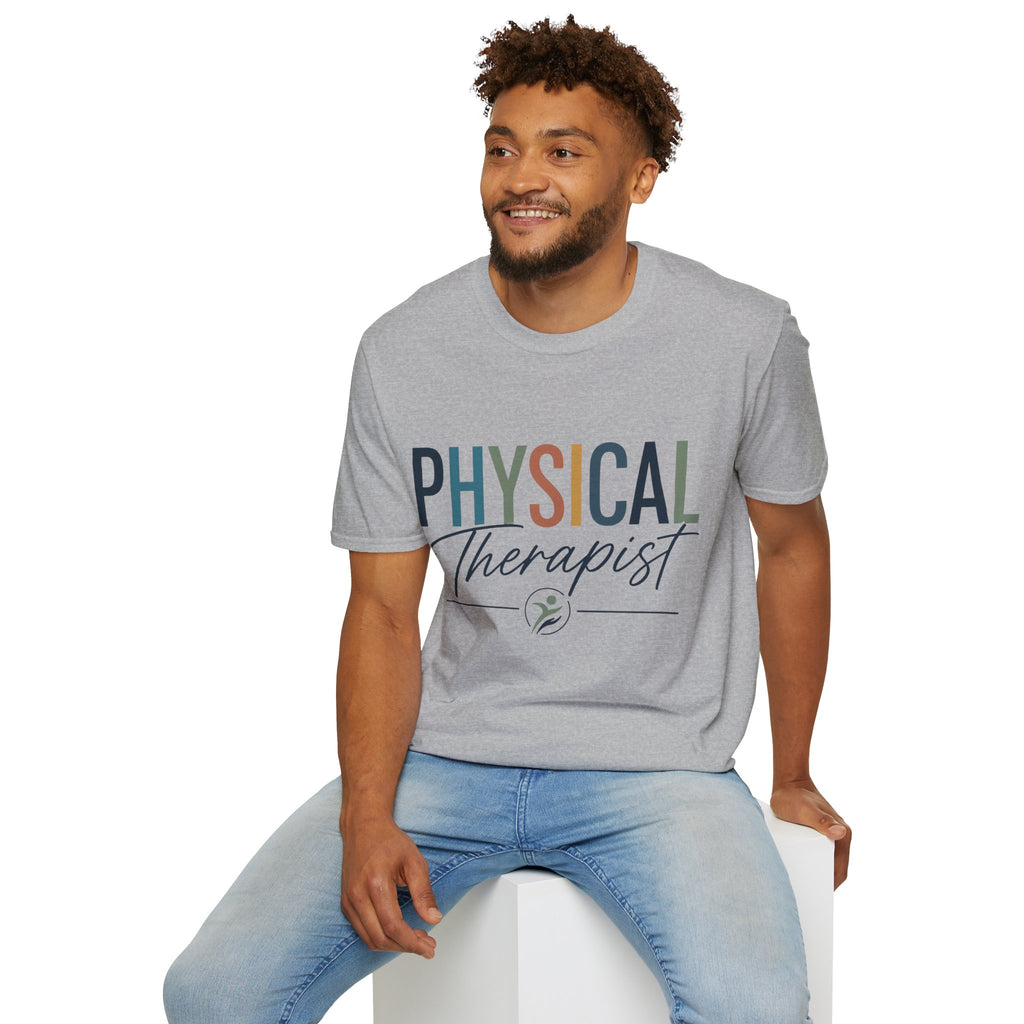 Physical Therapist Shirt | PT T-Shirt | Colorful Therapy Graphic Tee | Physical Therapy Gift | Therapist Apparel | Healthcare Professional