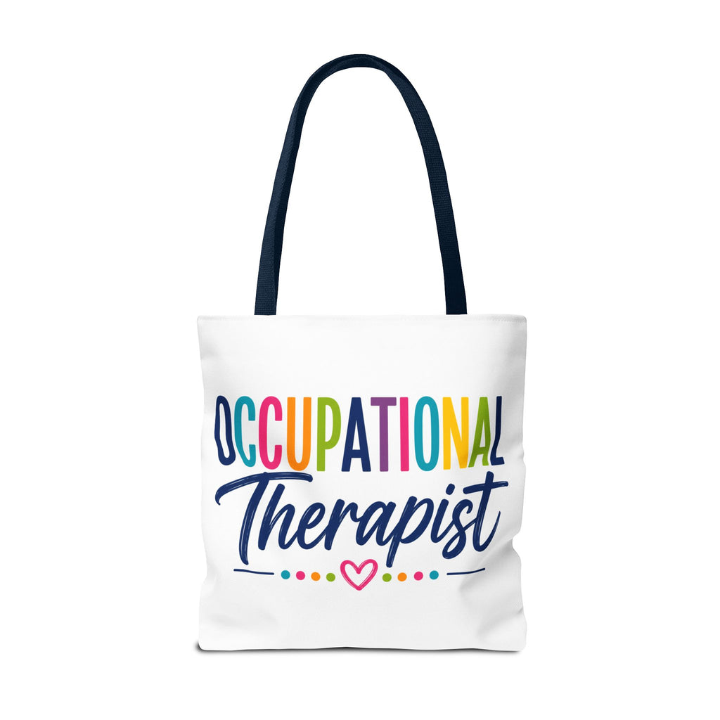 Occupational Therapist Tote Bag | Rainbow Script Healthcare Professional