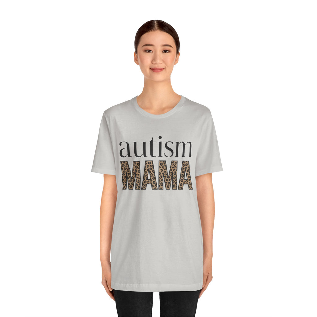 Autism MAMA Leopard Print Tee | Autism Awareness Shirt