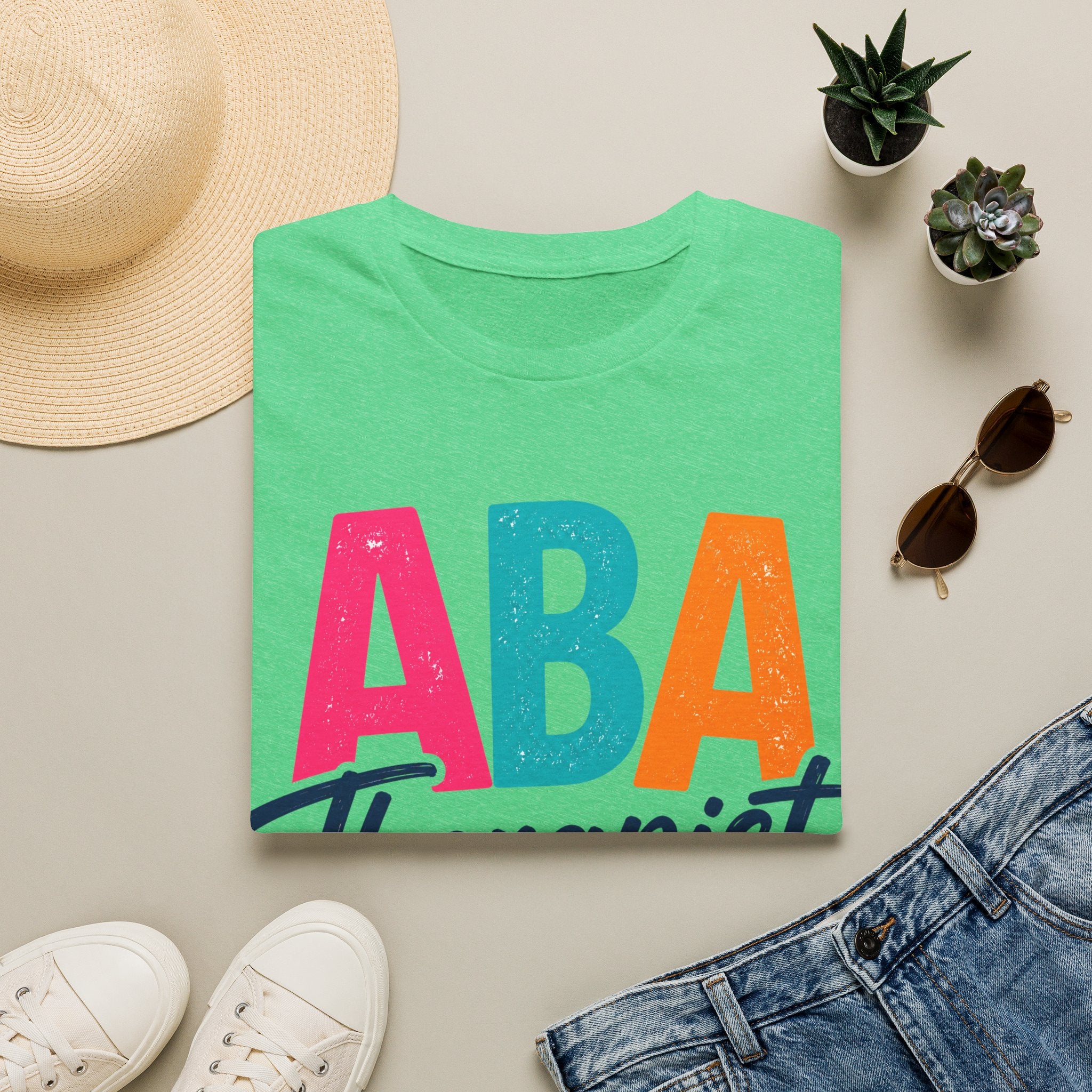 ABA Therapist Shirt  Behavior Technician Gift BCBA RBT Autism Therapist Tee Applied Behavior Analysis Shirt