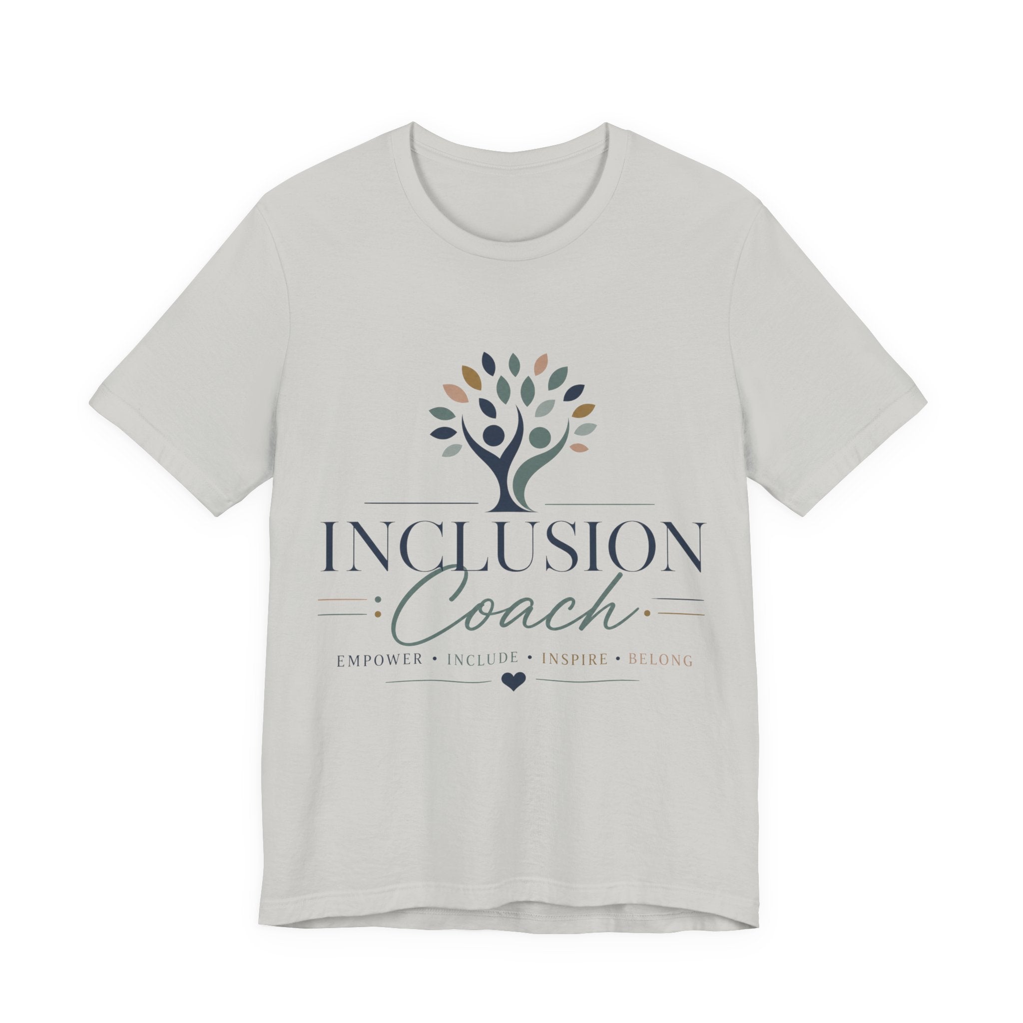 Inclusion Coach T-Shirt | Tree Logo, Empower Inclusivity, Diversity