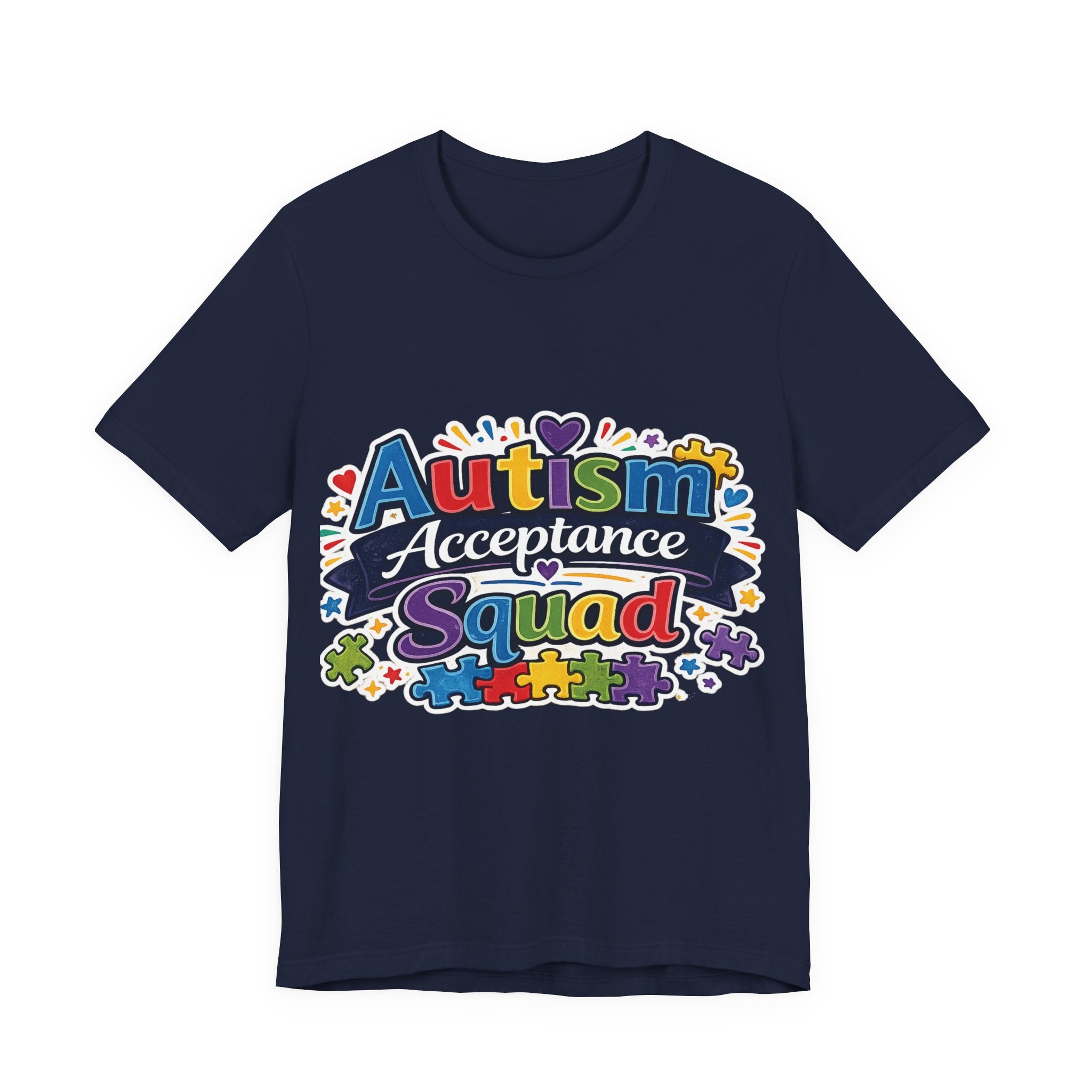 Autism Acceptance Squad Shirt, Autism T-Shirt, Inclusion Tee, Infinity Symbol Shirt, Neurodiversity Gift, Autism Family Apparel