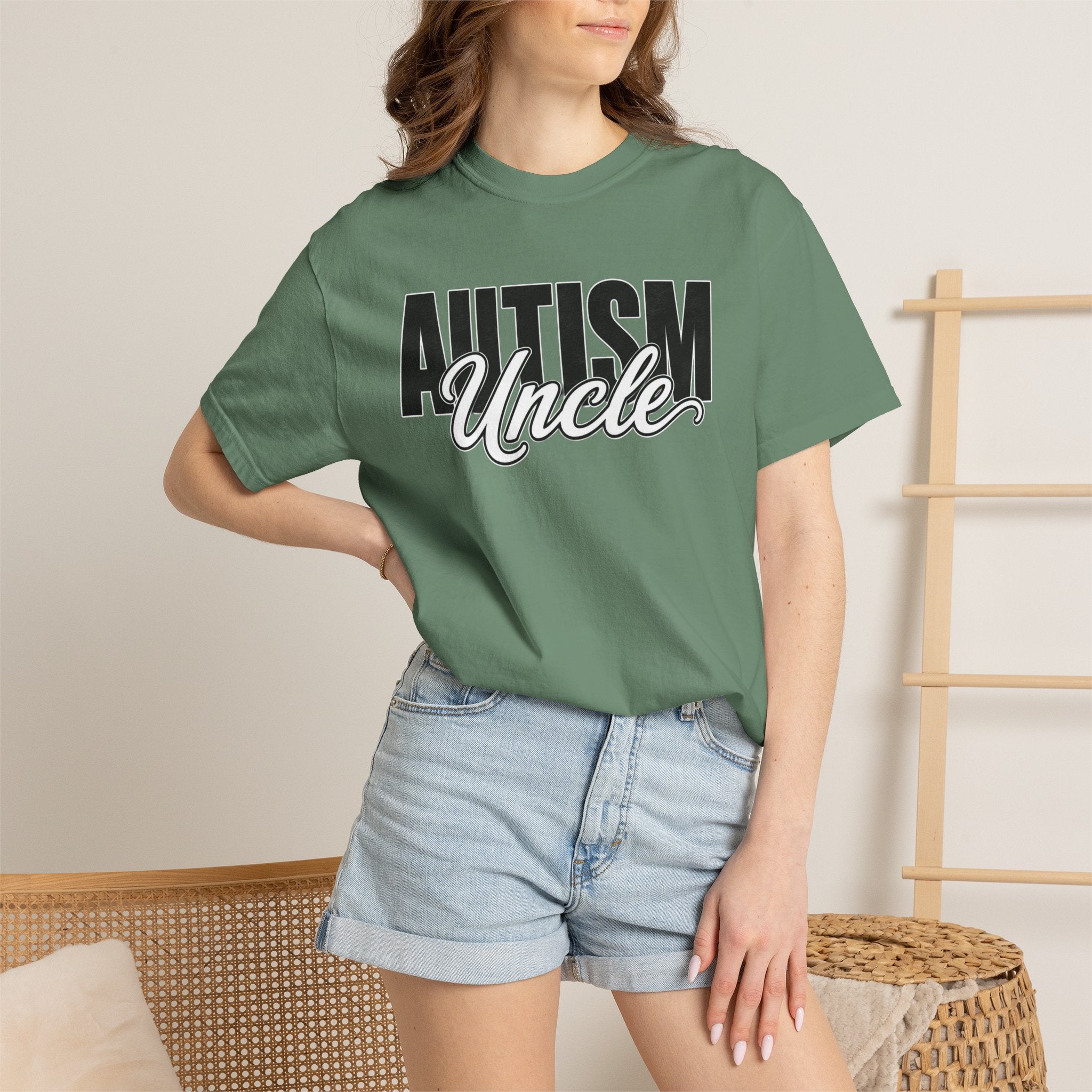 Autism Uncle Shirt Proud Autism Uncle T Shirt Autism Awareness Autism Acceptance Gift Puzzle Heart Special Needs Family Tee