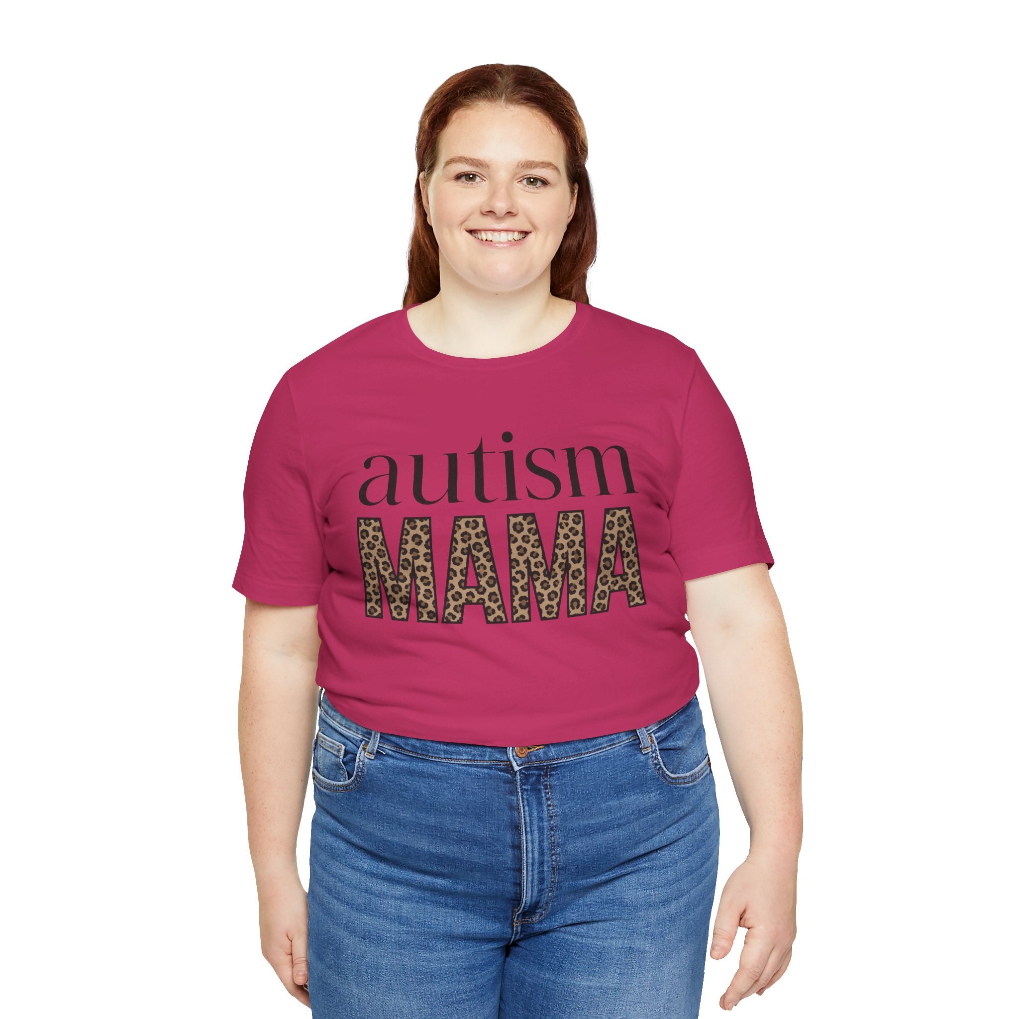 Autism MAMA Leopard Print Tee | Autism Awareness Shirt