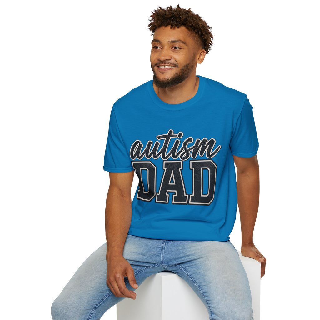 Autism Dad T-Shirt | Awareness Script and Special Needs