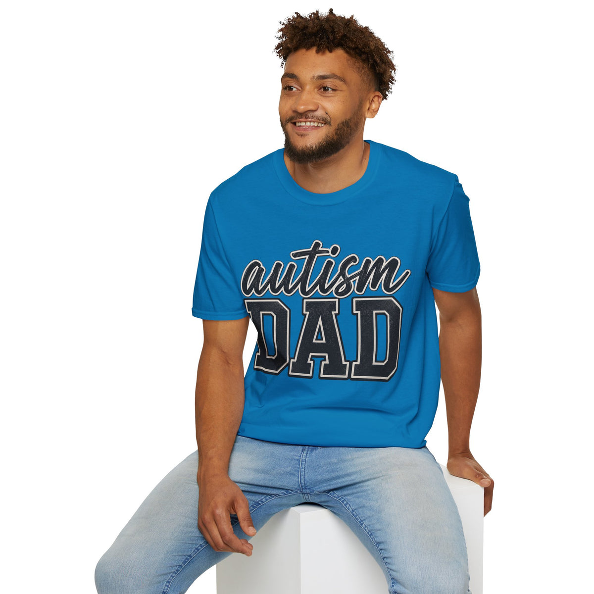 Autism Dad T-Shirt | Awareness Script and Special Needs