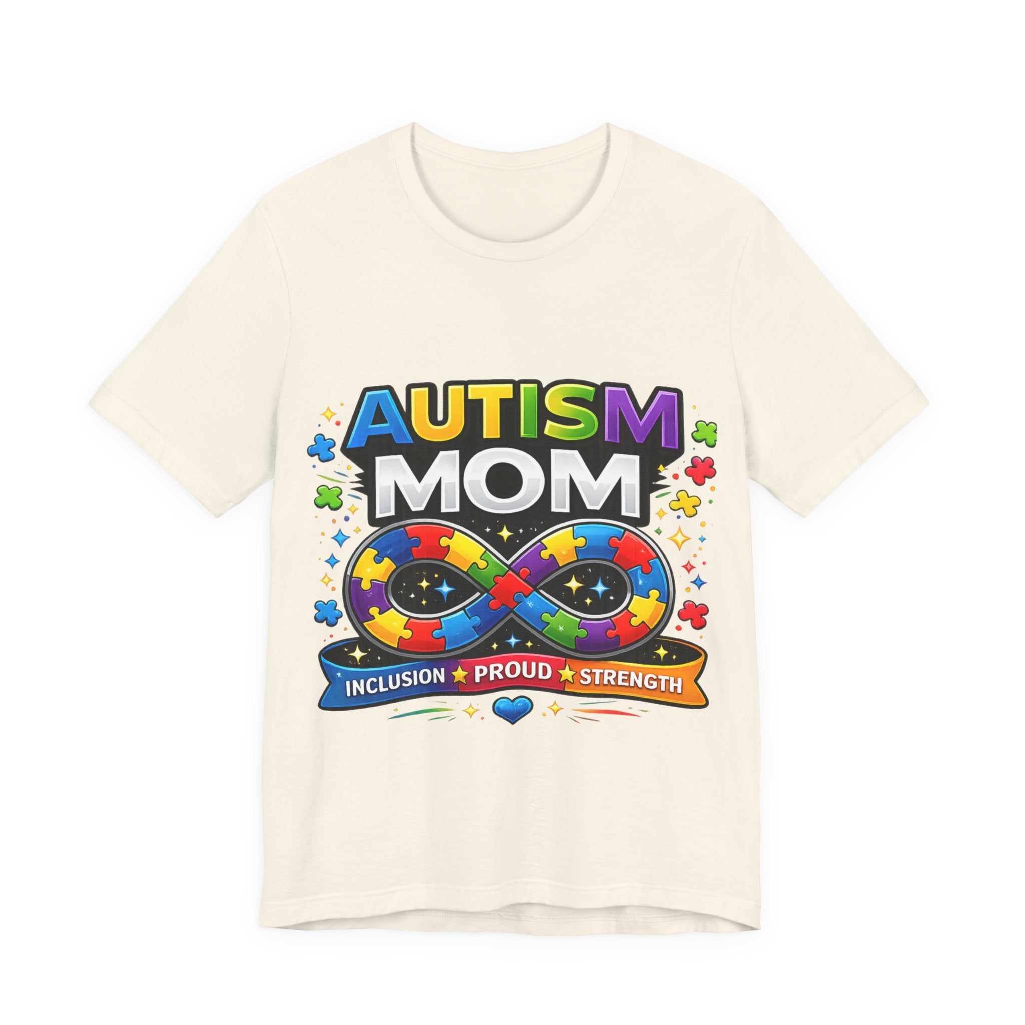 Autism Mom Shirt, Infinity Symbol T-Shirt, Proud Autism Mom Tee, Autism Acceptance Shirt, Inclusion Apparel, Family Support Shirt