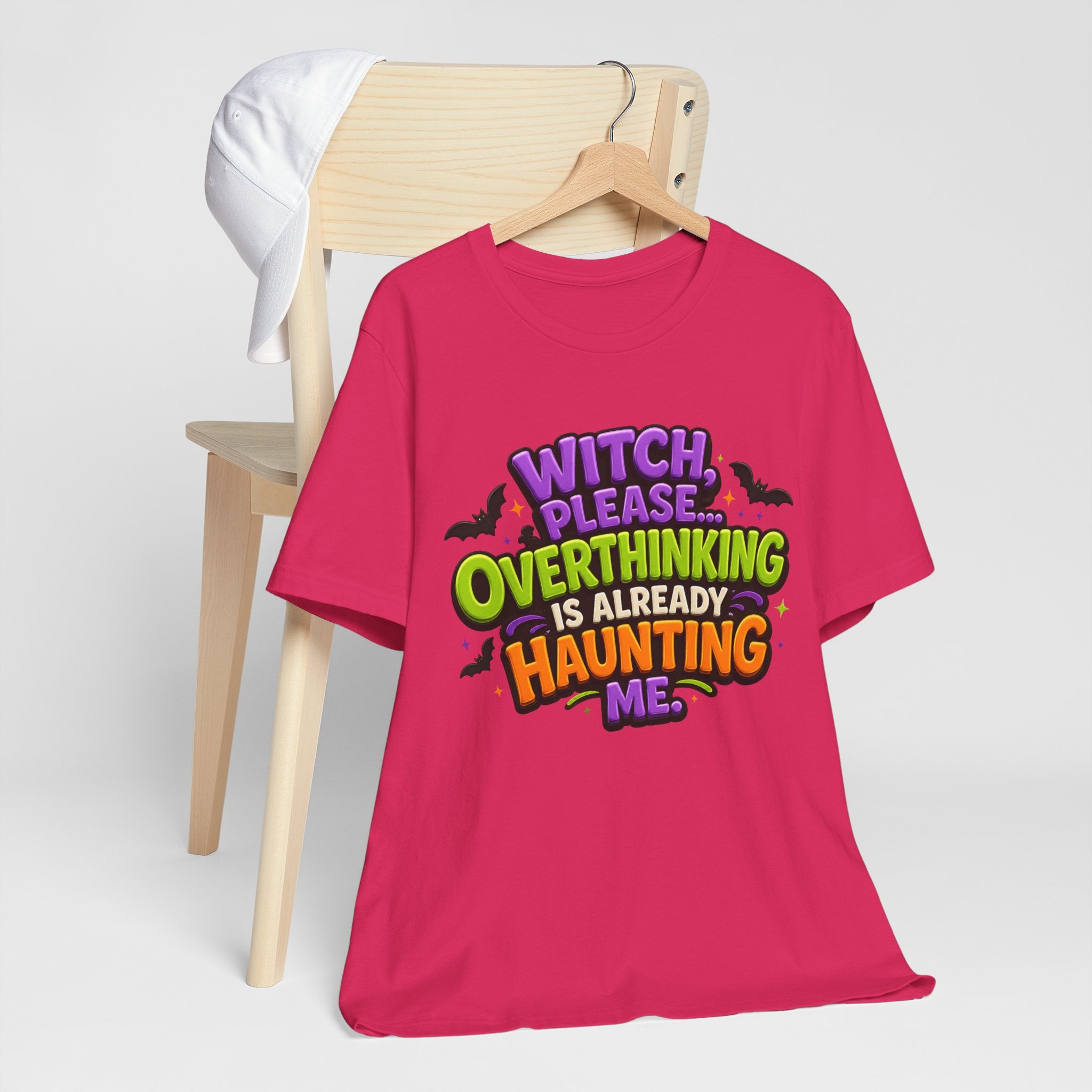 Witch Please Overthinking Is Already Haunting Me T-Shirt | Halloween Tee