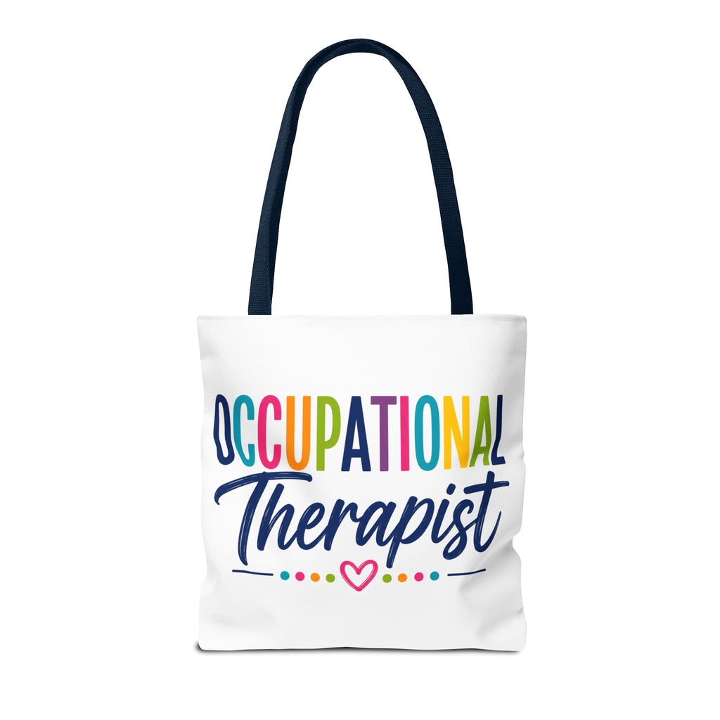Occupational Therapist Tote Bag | Rainbow Script Healthcare Professional