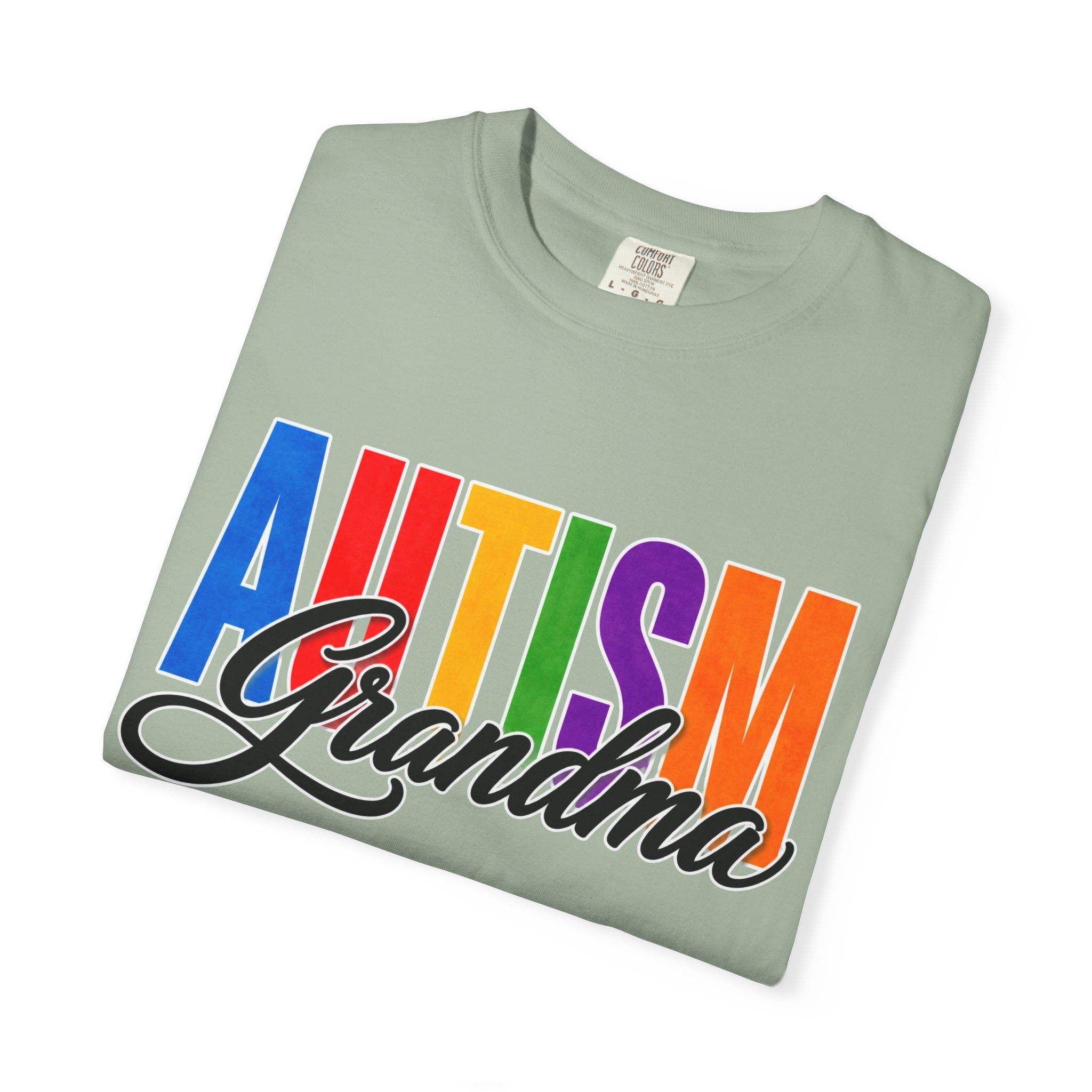 Autism Grandma Shirt Proud Autism Grandma T Shirt Autism Awareness Autism Acceptance Gift Puzzle Heart Special Needs Grandma Tee