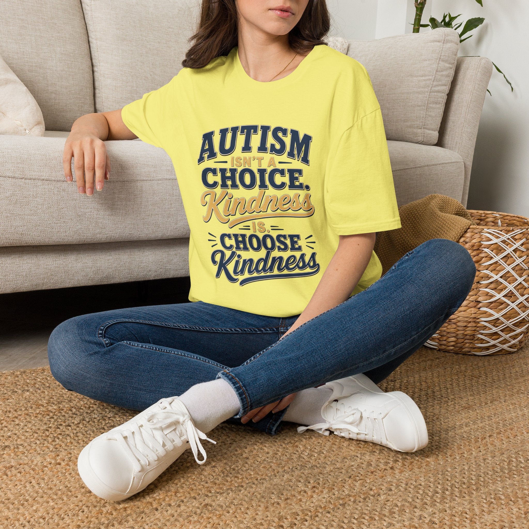 Autism Isn't a Choice Kindness Is T-Shirt | Awareness Support Tee