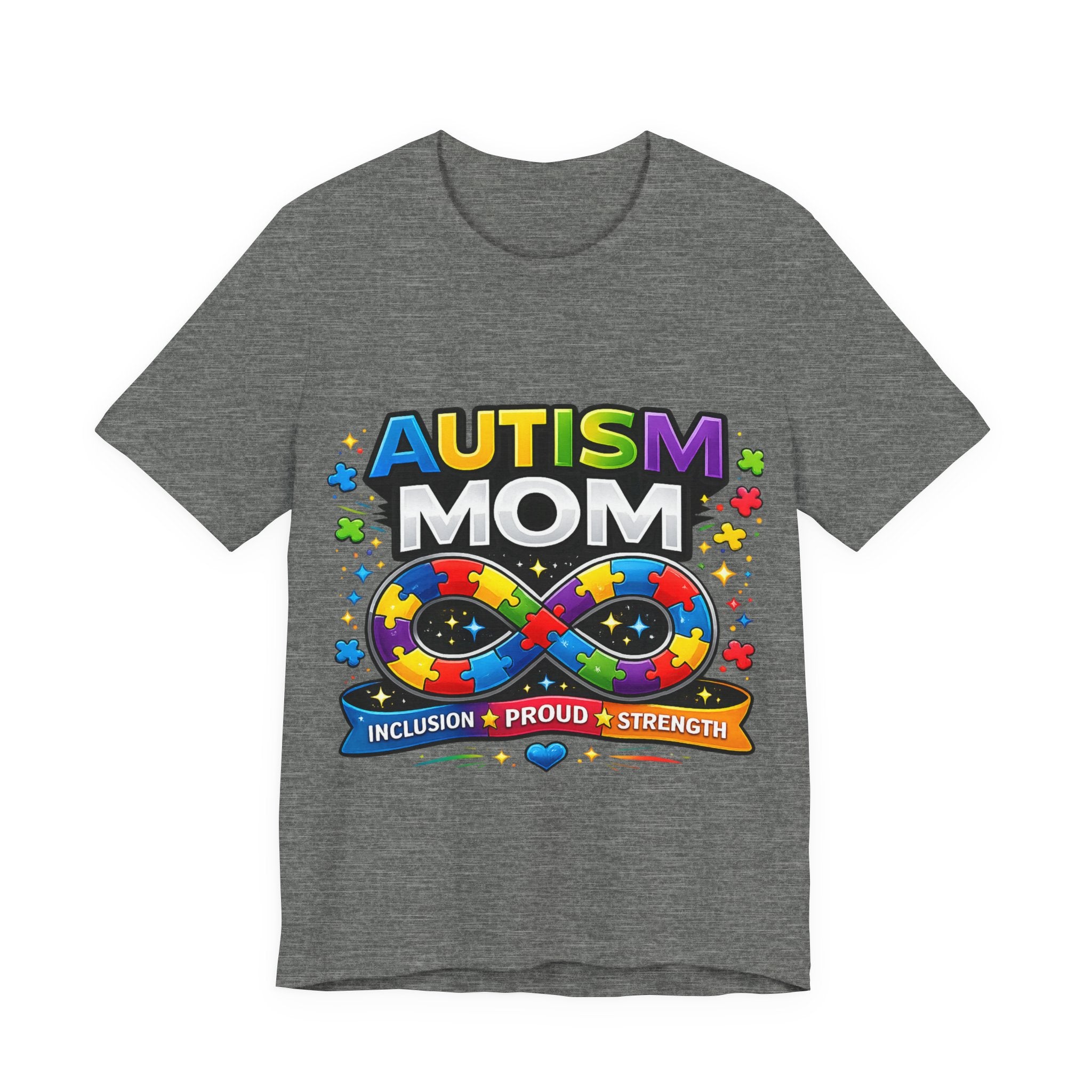 Autism Mom Shirt, Infinity Symbol T-Shirt, Proud Autism Mom Tee, Autism Acceptance Shirt, Inclusion Apparel, Family Support Shirt