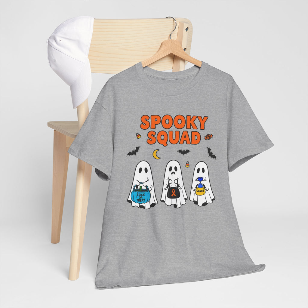 Spooky Squad Ghosts T-Shirt, Halloween Trick Or Treat Tee, Funny Halloween Family Shirt, Matching Halloween Group Costum