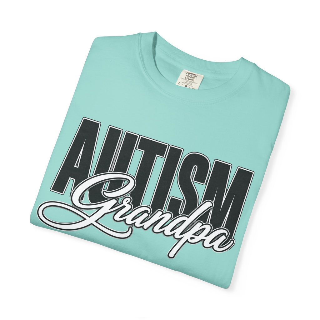 Autism Grandpa Shirt Proud Autism Grandpa T Shirt Autism Awareness Autism Acceptance Gift Puzzle Heart Special Needs Grandpa Tee