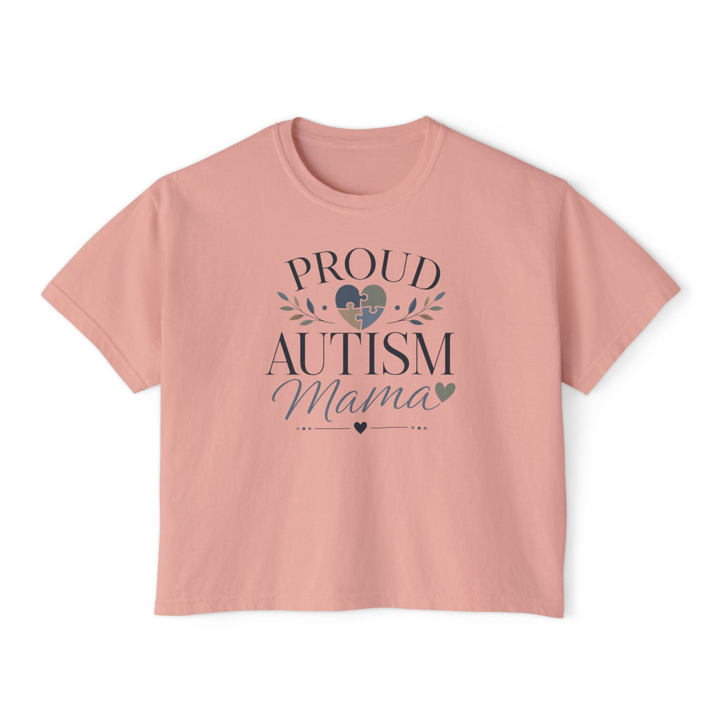 Proud Autism Mama Boxy Tee