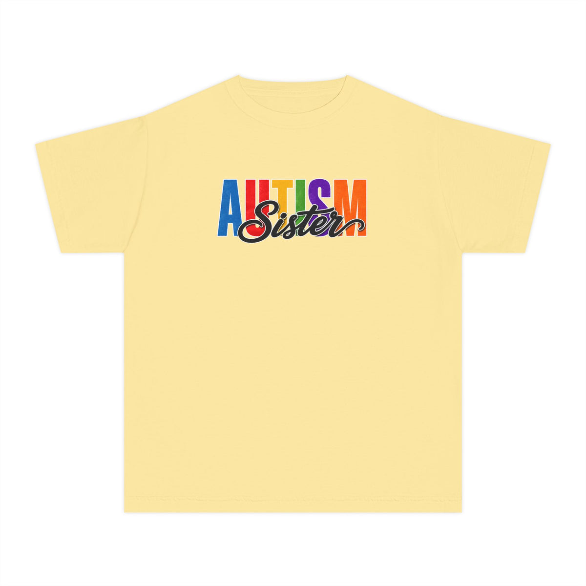 Autism Sister Youth Shirt Kids Autism Sister T Shirt Proud Autism Sibling Tee Autism Awareness Autism Acceptance Gift for Girls