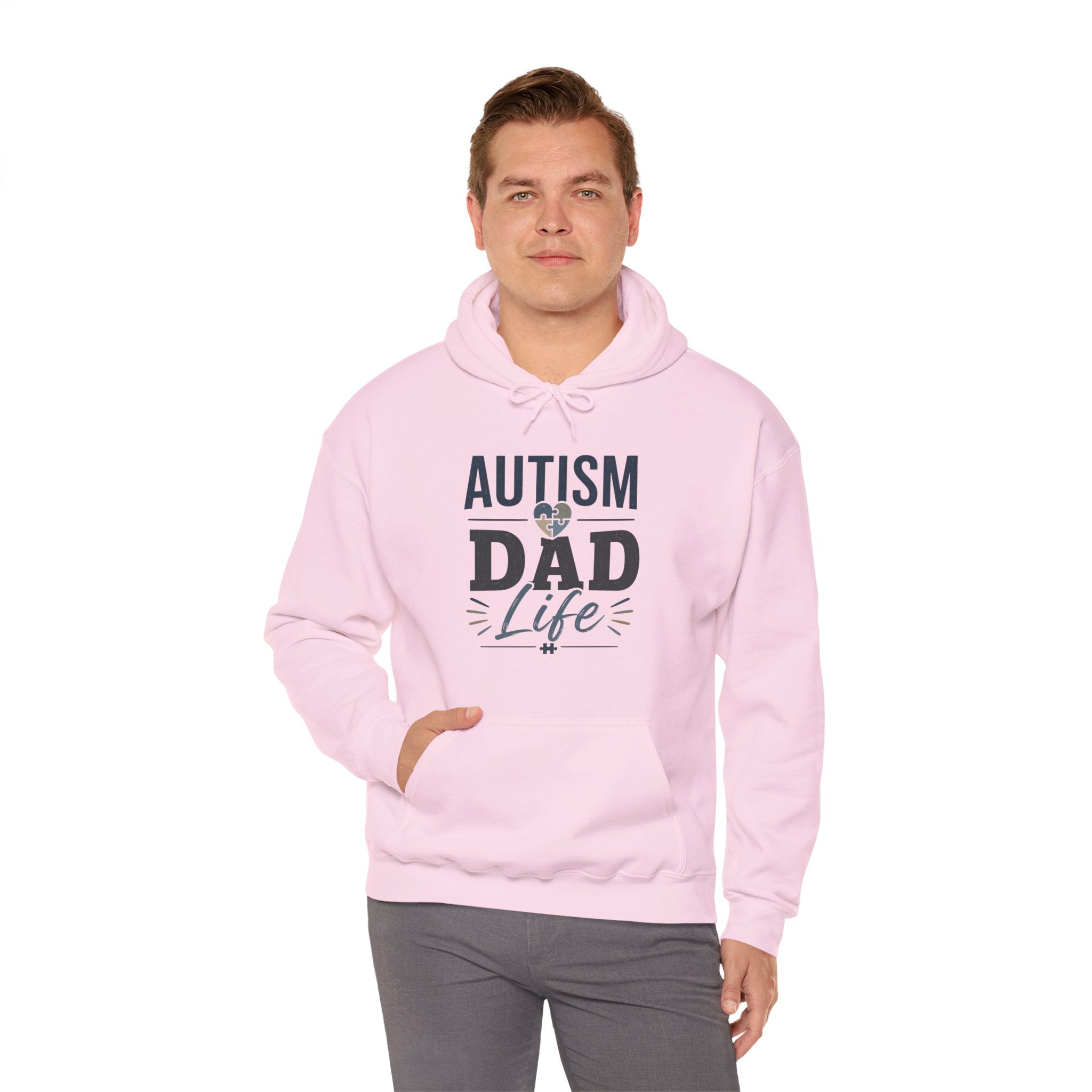 Autism Dad Life Hoodie | Autism Awareness Dad Sweatshirt