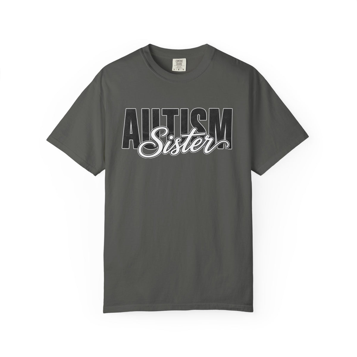 Autism Sister Shirt Proud Autism Sister T Shirt Autism Awareness Autism Acceptance Gift Puzzle Heart Special Needs Sibling Tee