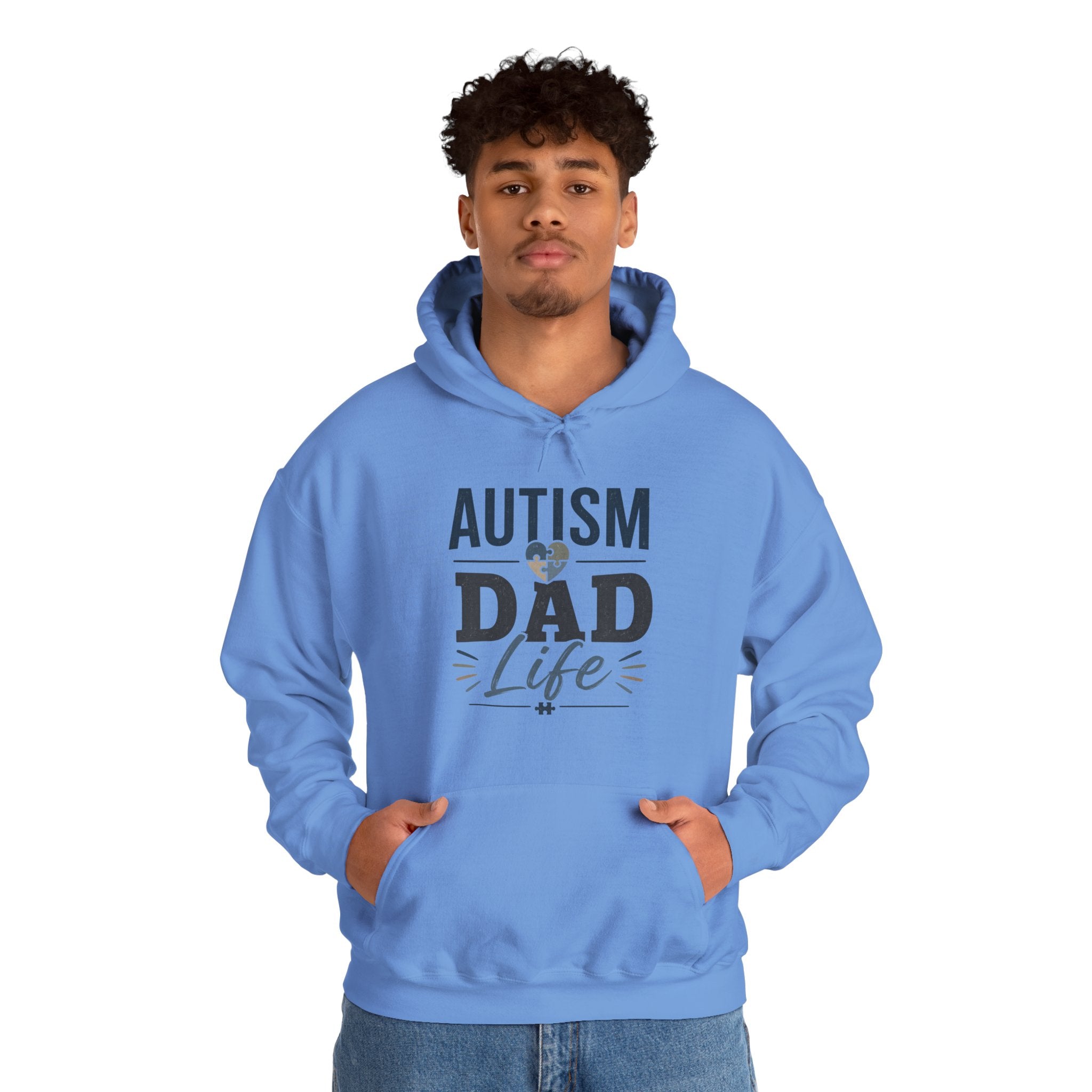 Autism Dad Life Hoodie | Autism Awareness Dad Sweatshirt