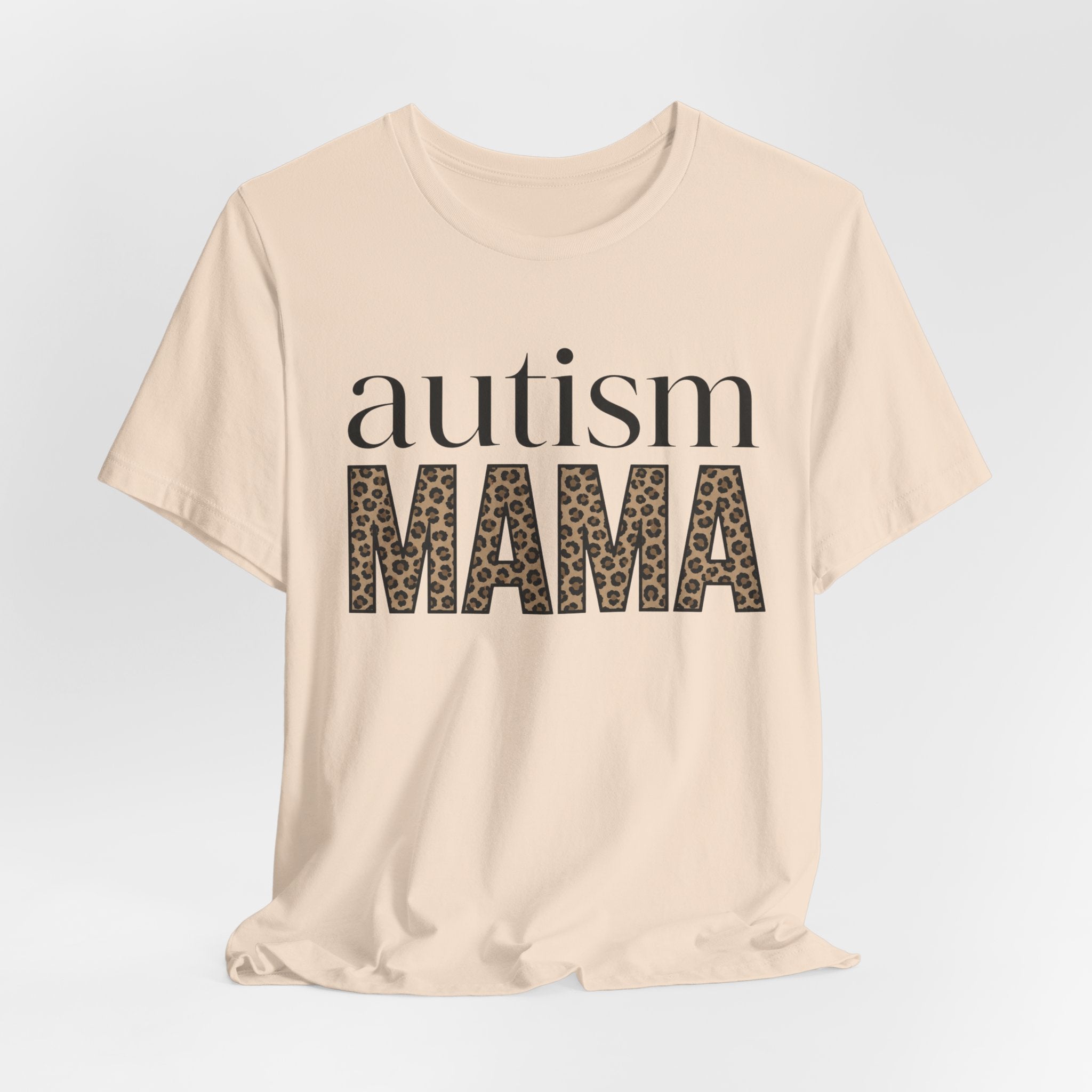 Autism MAMA Leopard Print Tee | Autism Awareness Shirt