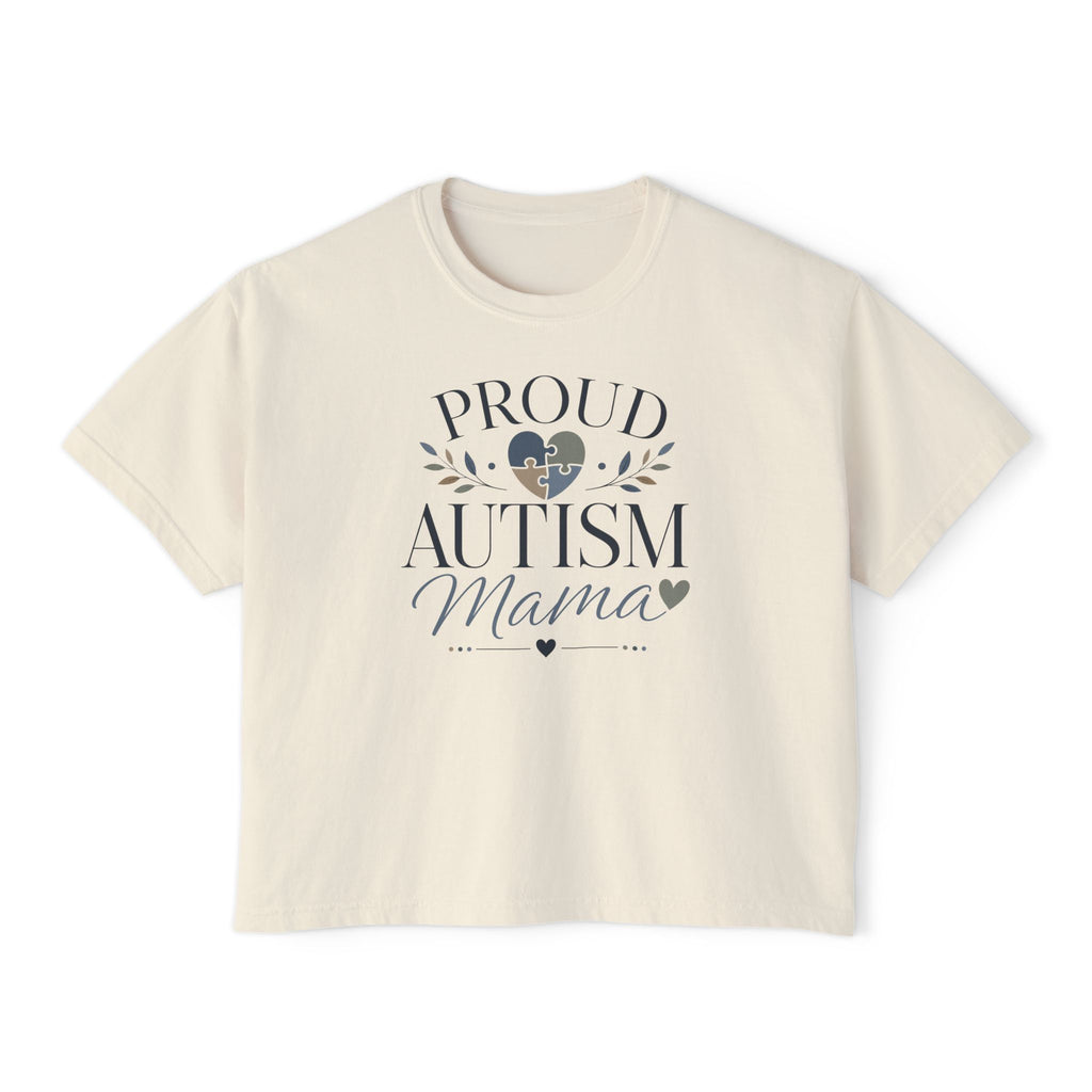 Proud Autism Mama Boxy Tee