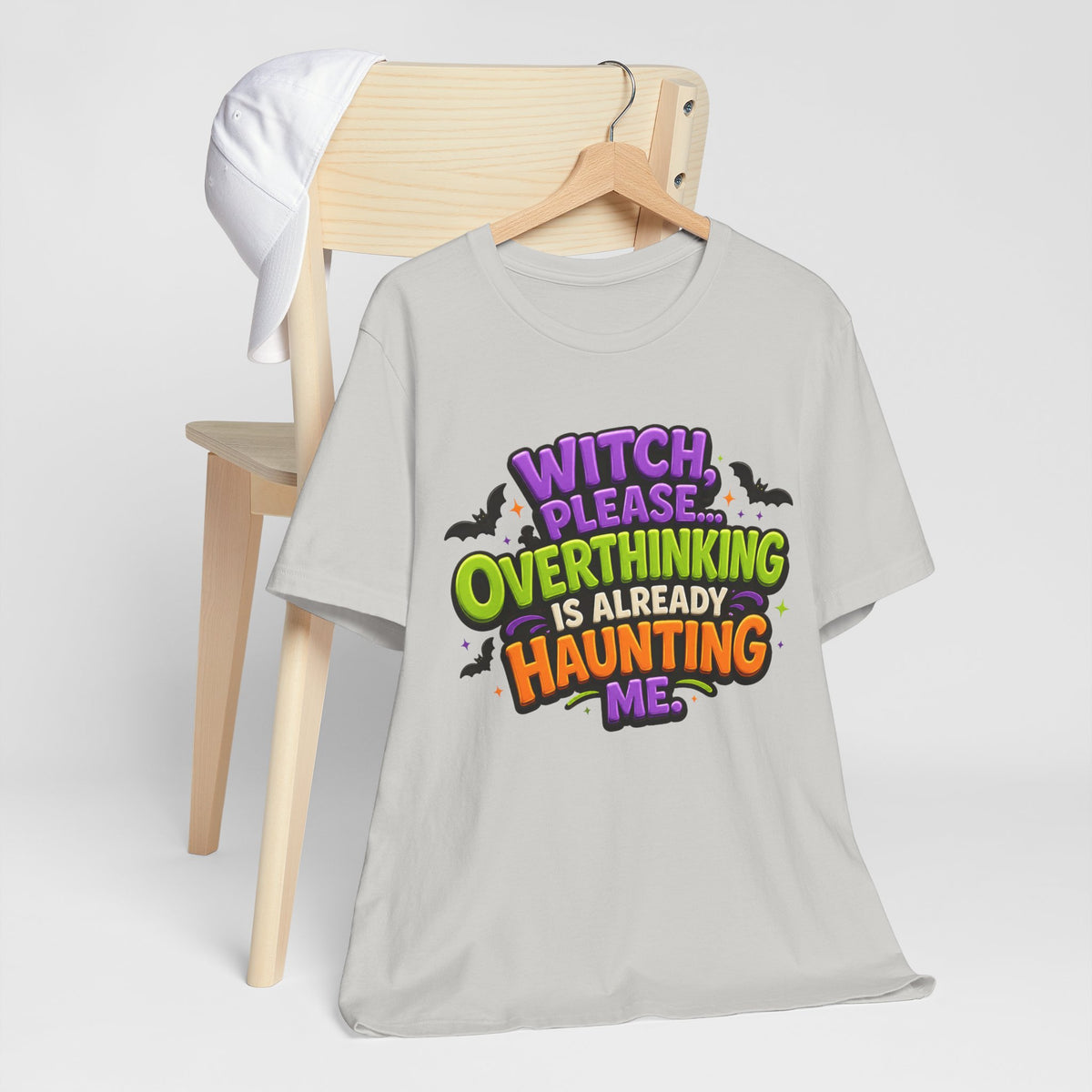 Witch Please Overthinking Is Already Haunting Me T-Shirt | Halloween Tee
