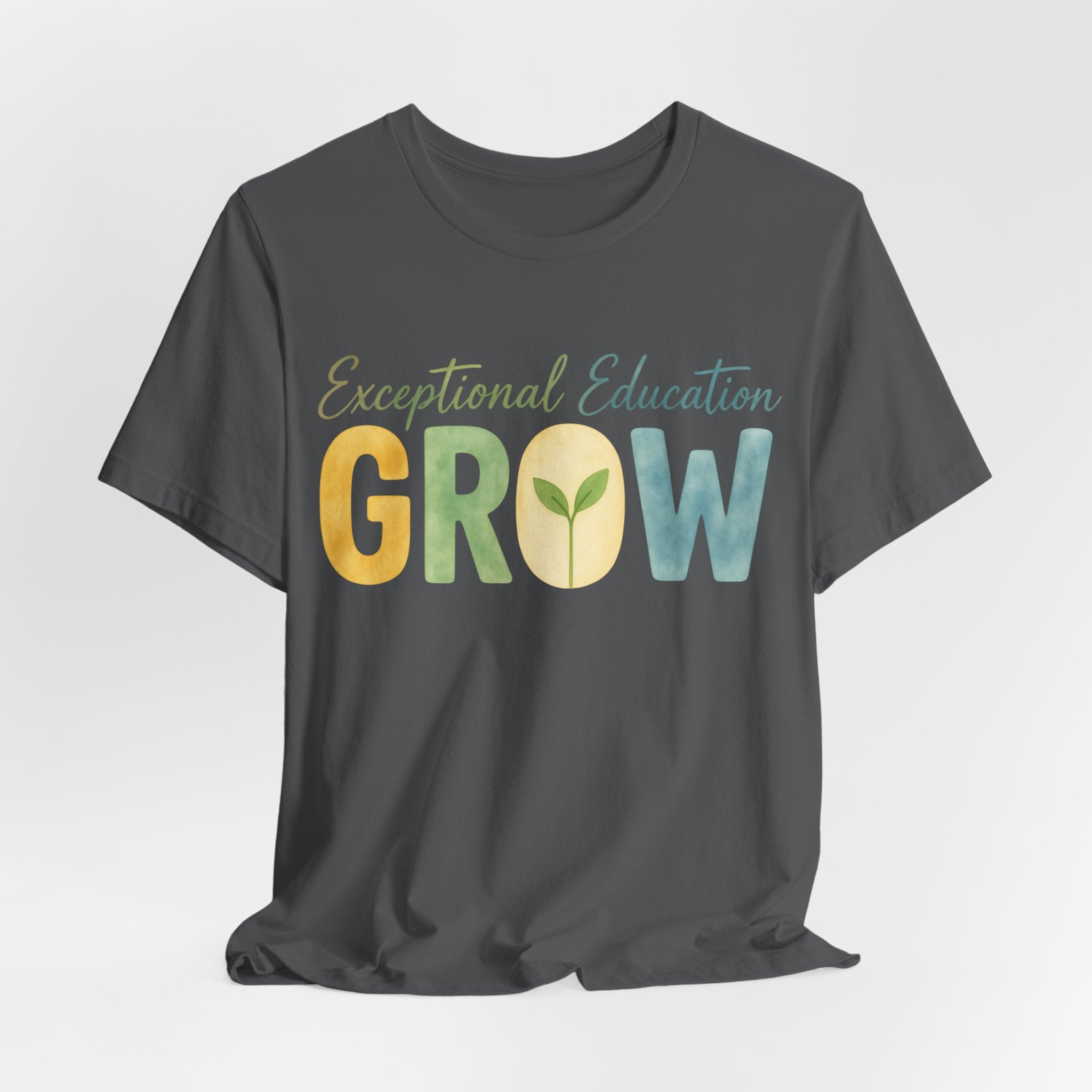 Exceptional Education Teacher Shirt GROW Special Education T Shirt SPED Teacher Gift Inclusive Classroom Autism Teacher Tee
