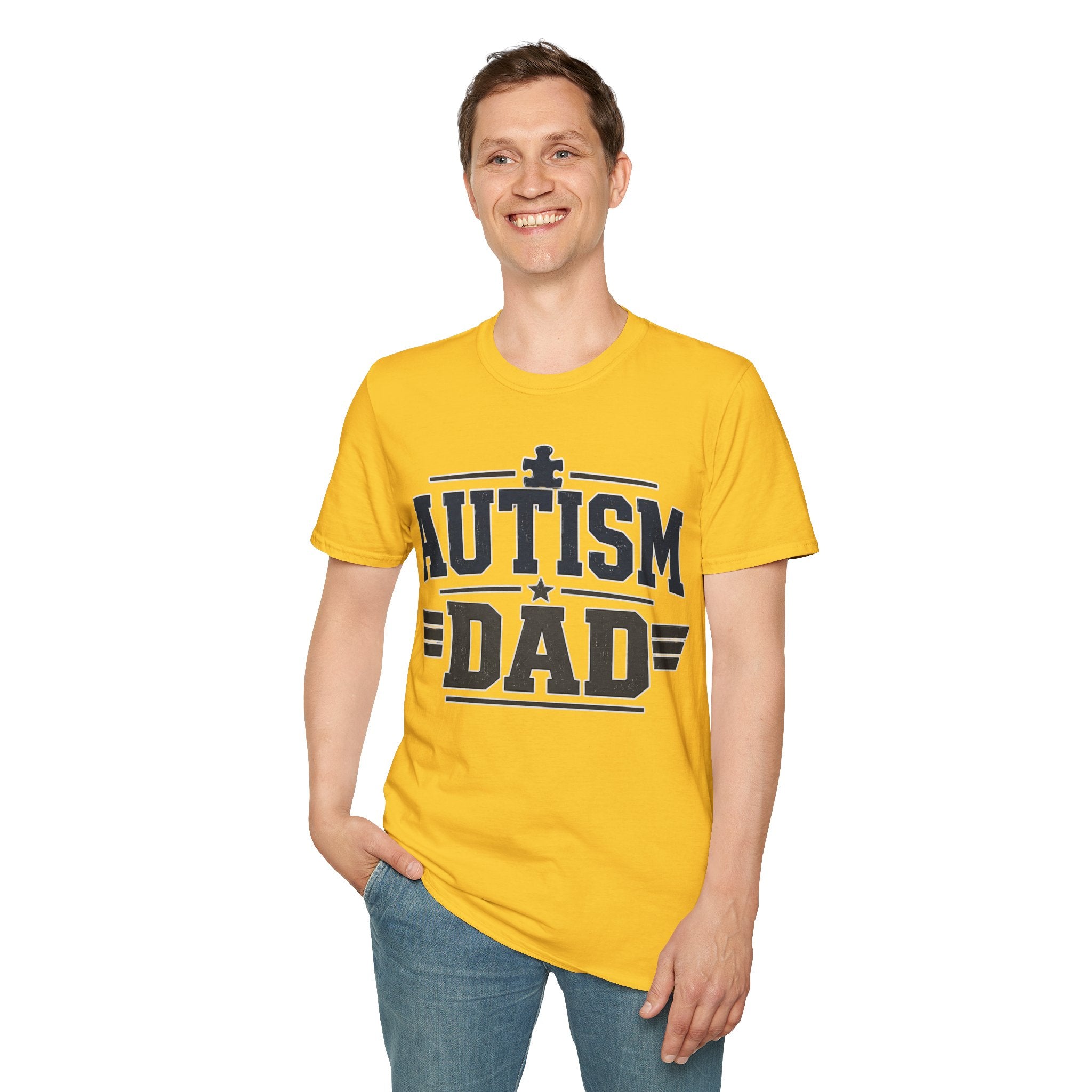 Autism Dad T-Shirt — Proud Autism Awareness Tee for Fathers
