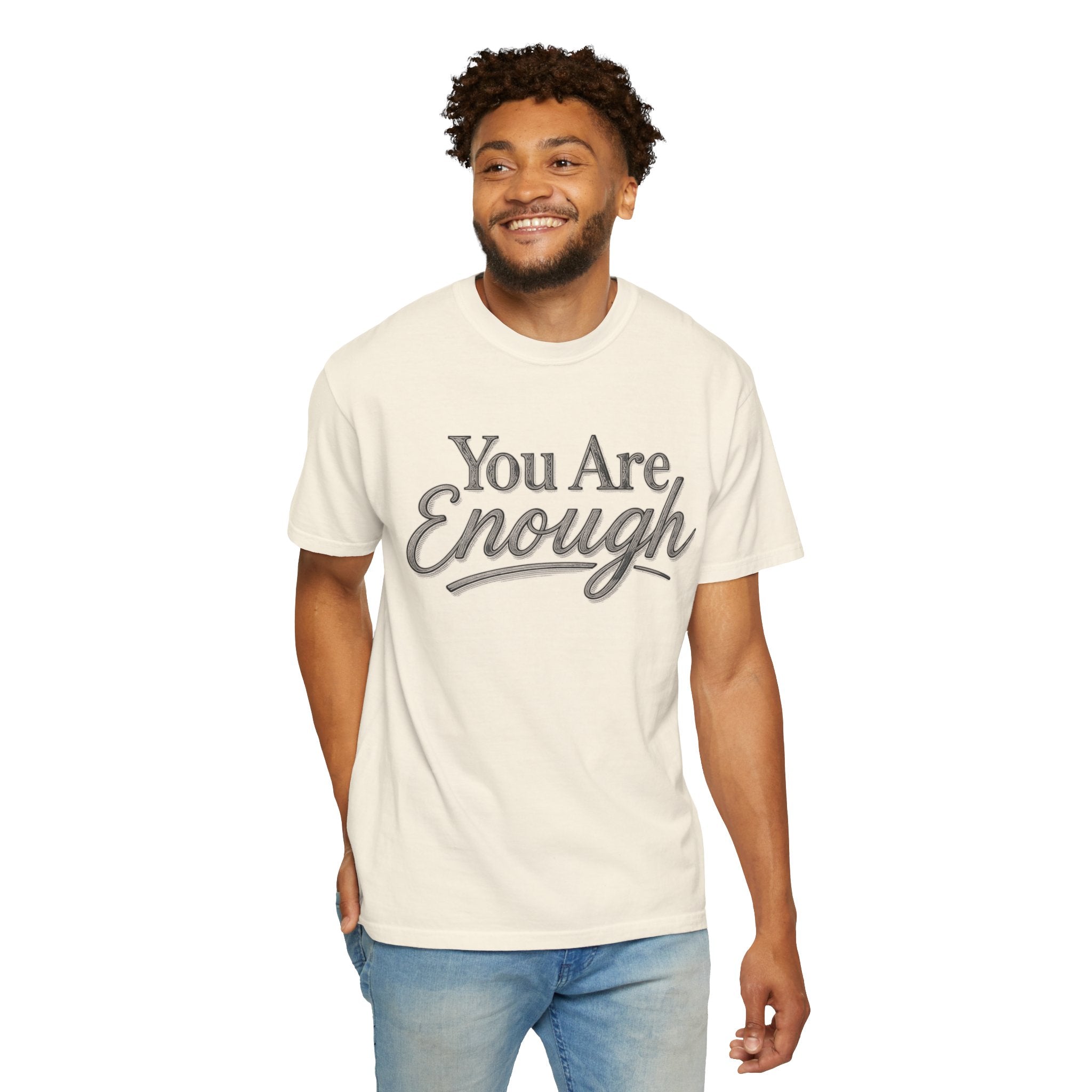 You Are Enough Shirt Inspirational T Shirt Positive Affirmation Tee Mental Health Awareness Shirt Self Love Gift Motivational Apparel