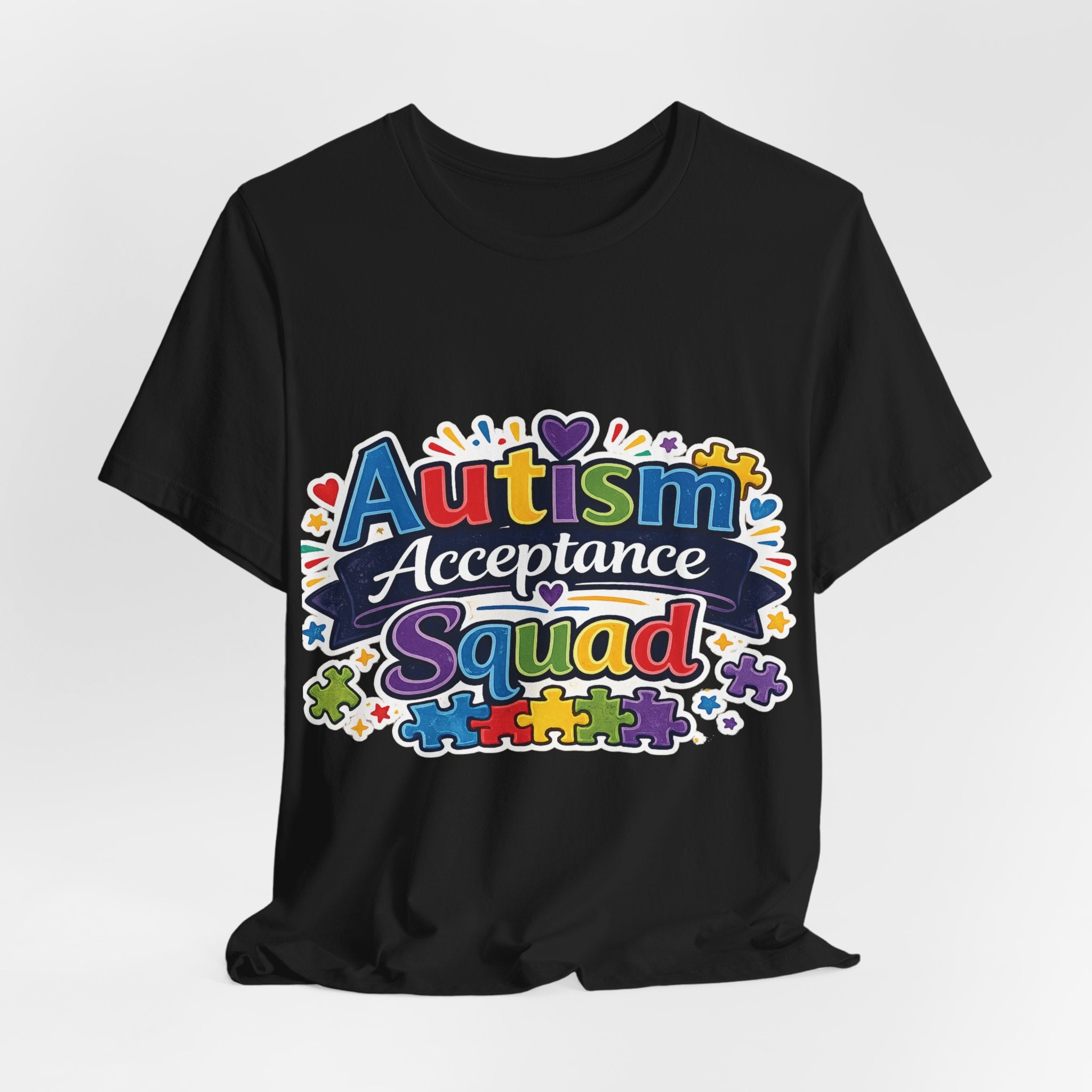 Autism Acceptance Squad Shirt, Autism T-Shirt, Inclusion Tee, Infinity Symbol Shirt, Neurodiversity Gift, Autism Family Apparel