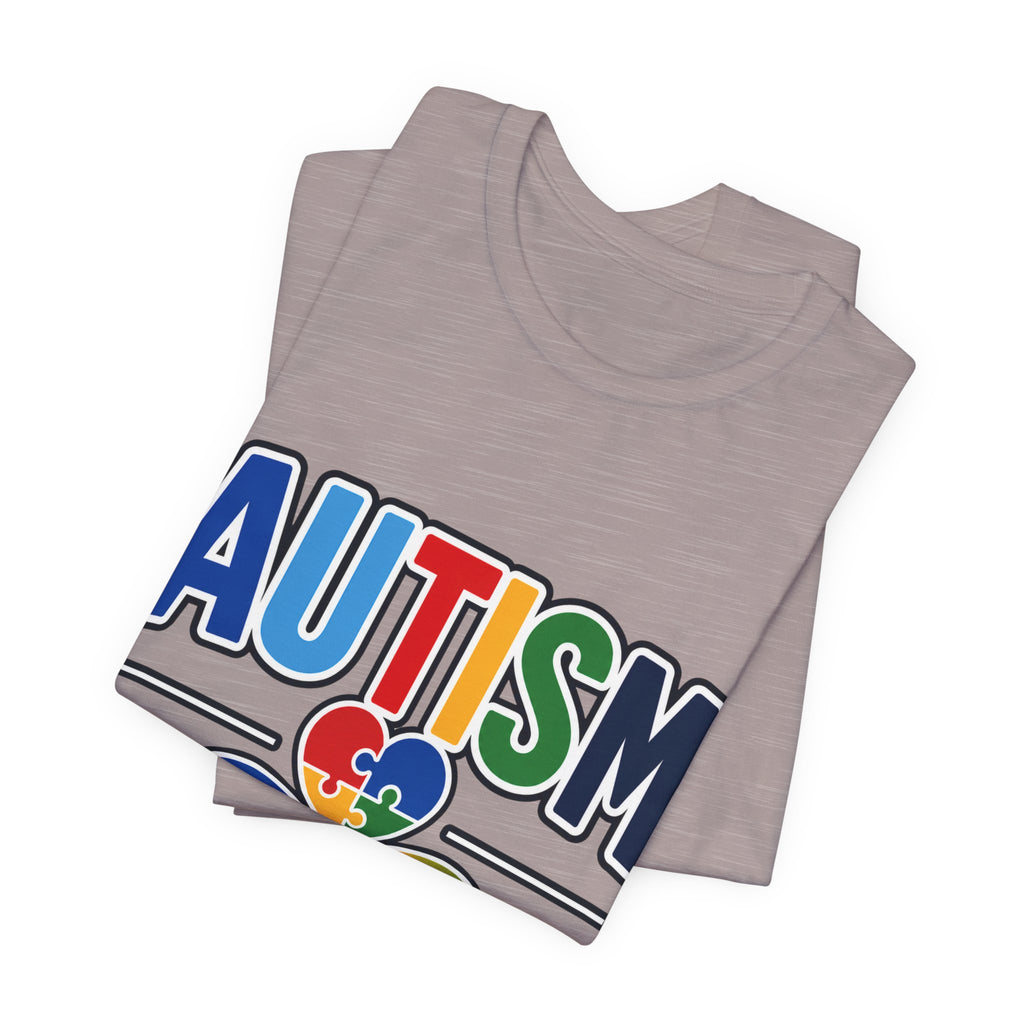 Autism Abuela Shirt | Spanish Autism Grandma T-Shirt | Puzzle Heart Infinity Design | Autism Awareness & Acceptance Gift