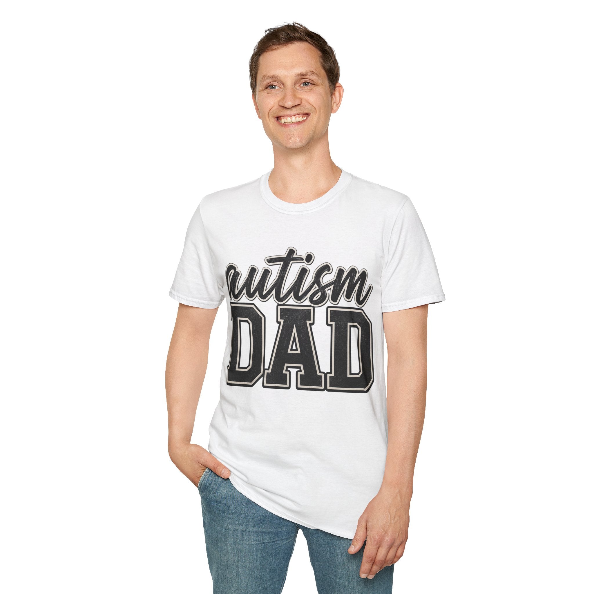 Autism Dad T-Shirt | Awareness Script and Special Needs