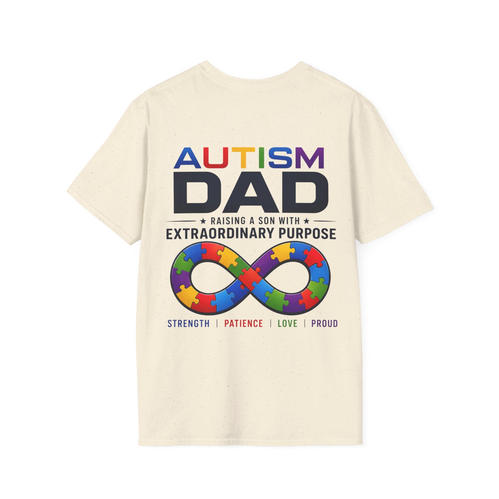 Autism Dad Shirt, Proud Dad Raising an Autistic Son Tee, Autism Acceptance T-Shirt, Special Needs Dad Gift, Autism Parent Shirt, Inclusion Apparel