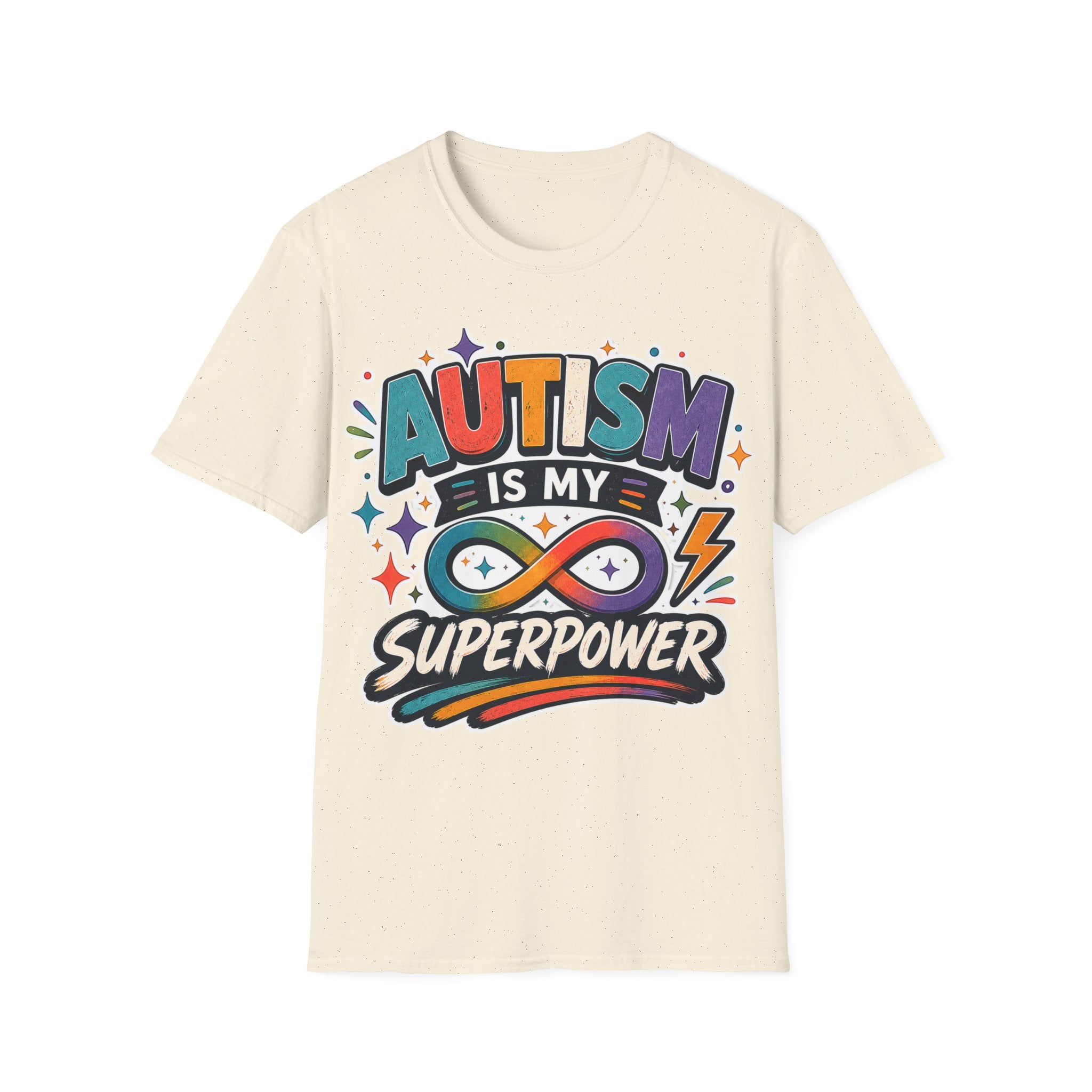 Autism Is My Superpower Shirt Autism Awareness T Shirt Autism Acceptance Tee Infinity Heart Puzzle Design Neurodiversity Gift Unisex