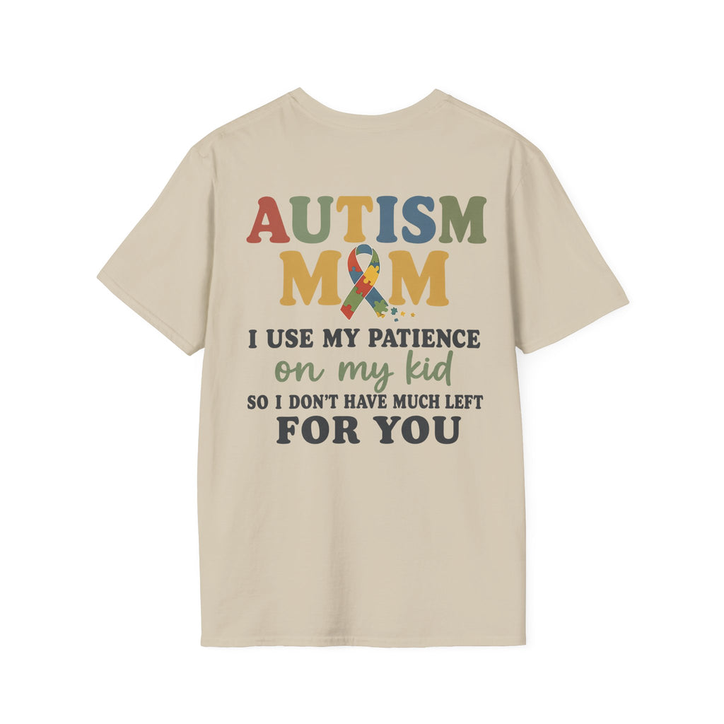 Autism Mom T-Shirt | Autism Awareness Ribbon, Supportive Mom Tee