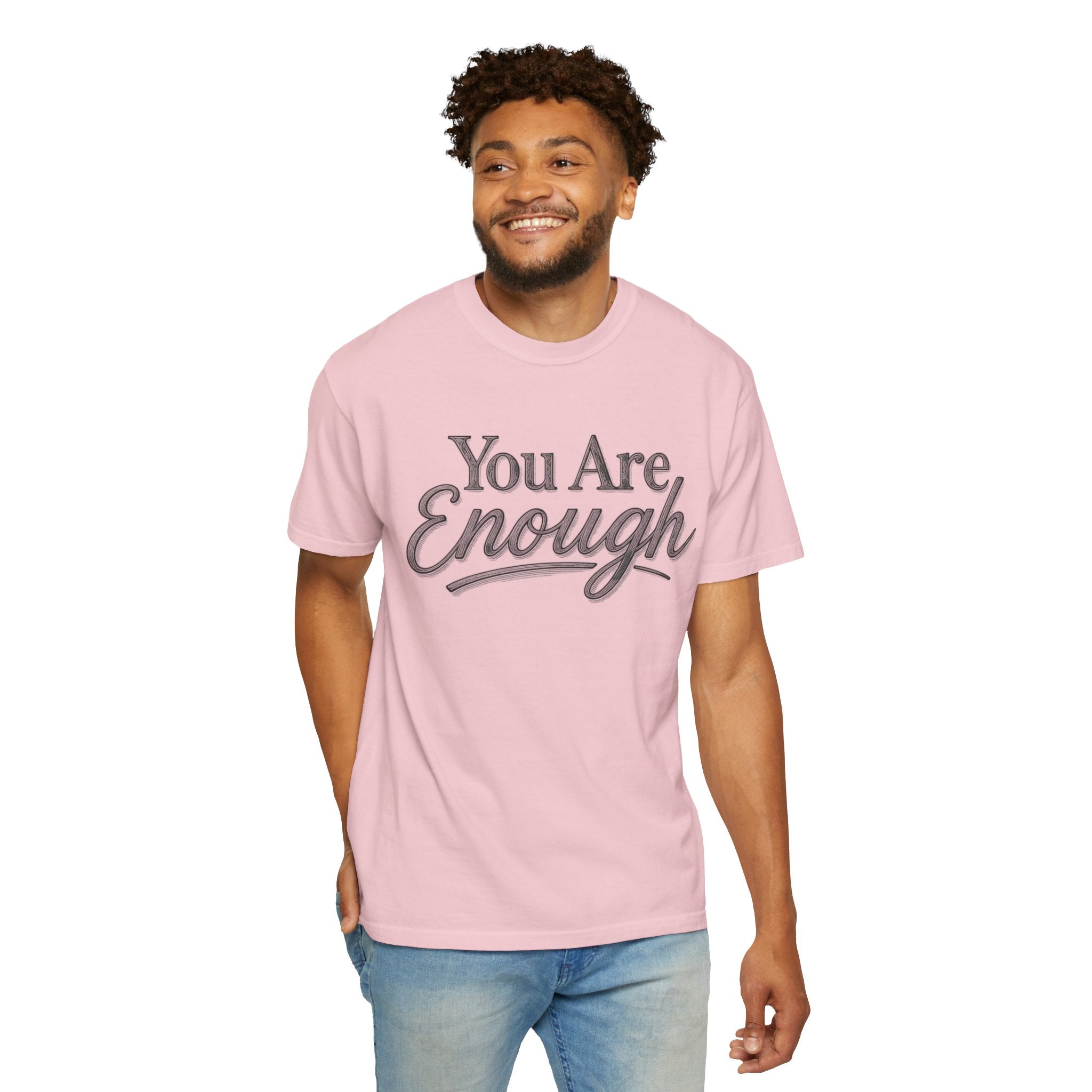 You Are Enough Shirt Inspirational T Shirt Positive Affirmation Tee Mental Health Awareness Shirt Self Love Gift Motivational Apparel