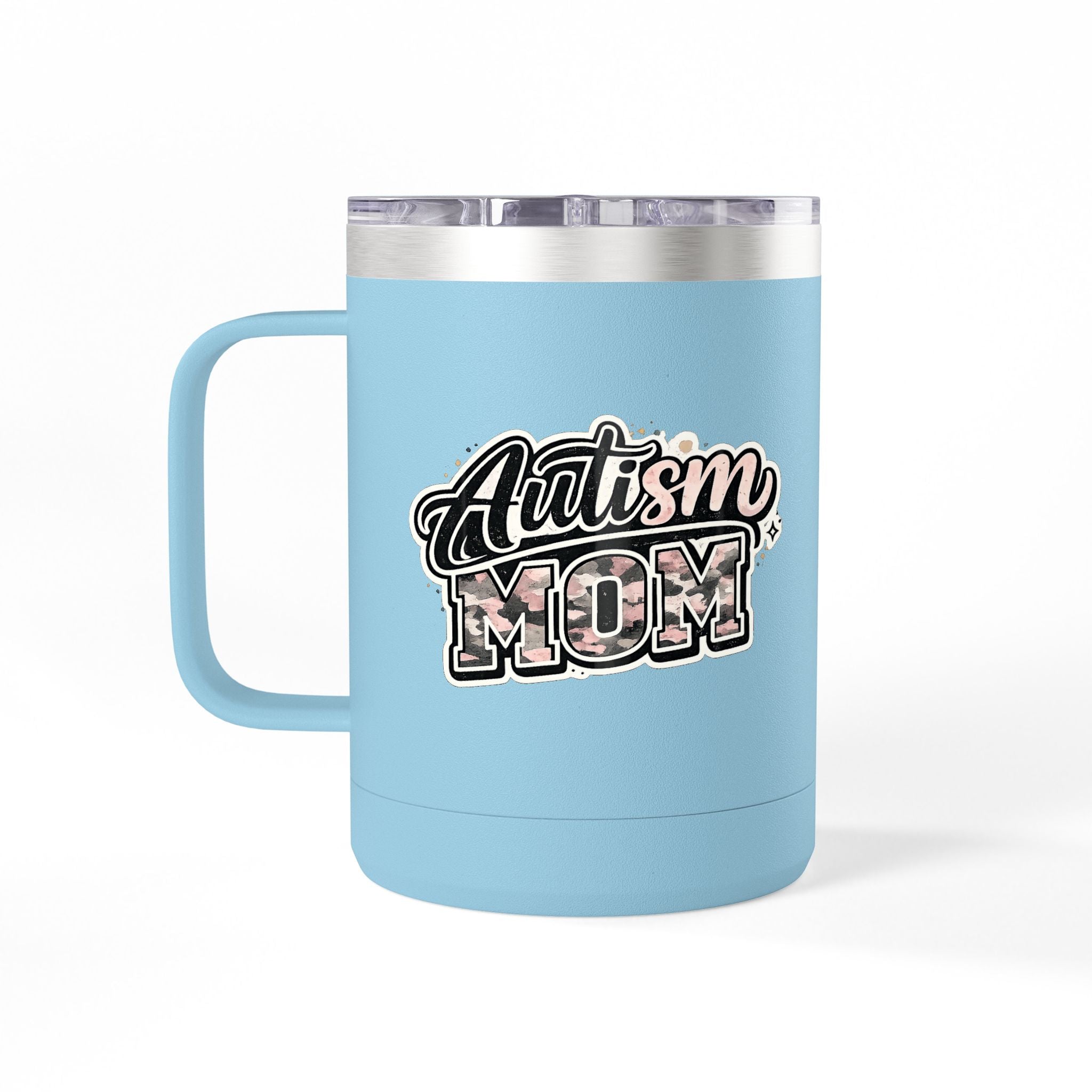 Autism Mom Brain Coffee Mug, 15oz Tumbler |Autism Mom