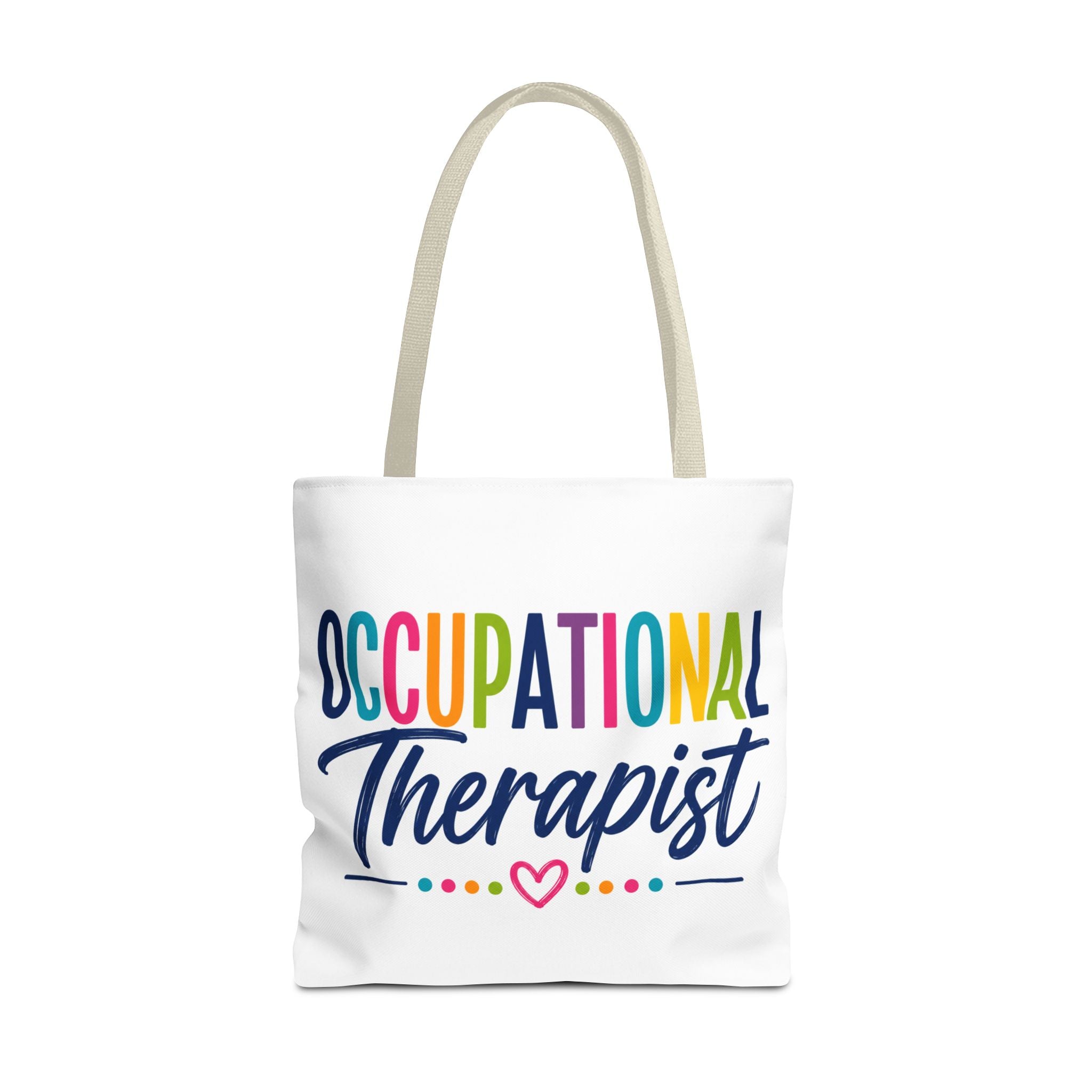 Occupational Therapist Tote Bag | Rainbow Script Healthcare Professional