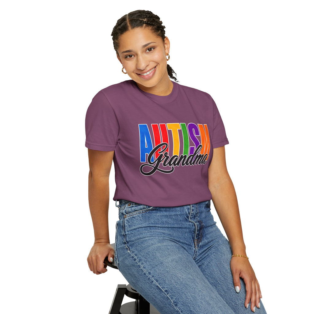 Autism Grandma Shirt Proud Autism Grandma T Shirt Autism Awareness Autism Acceptance Gift Puzzle Heart Special Needs Grandma Tee