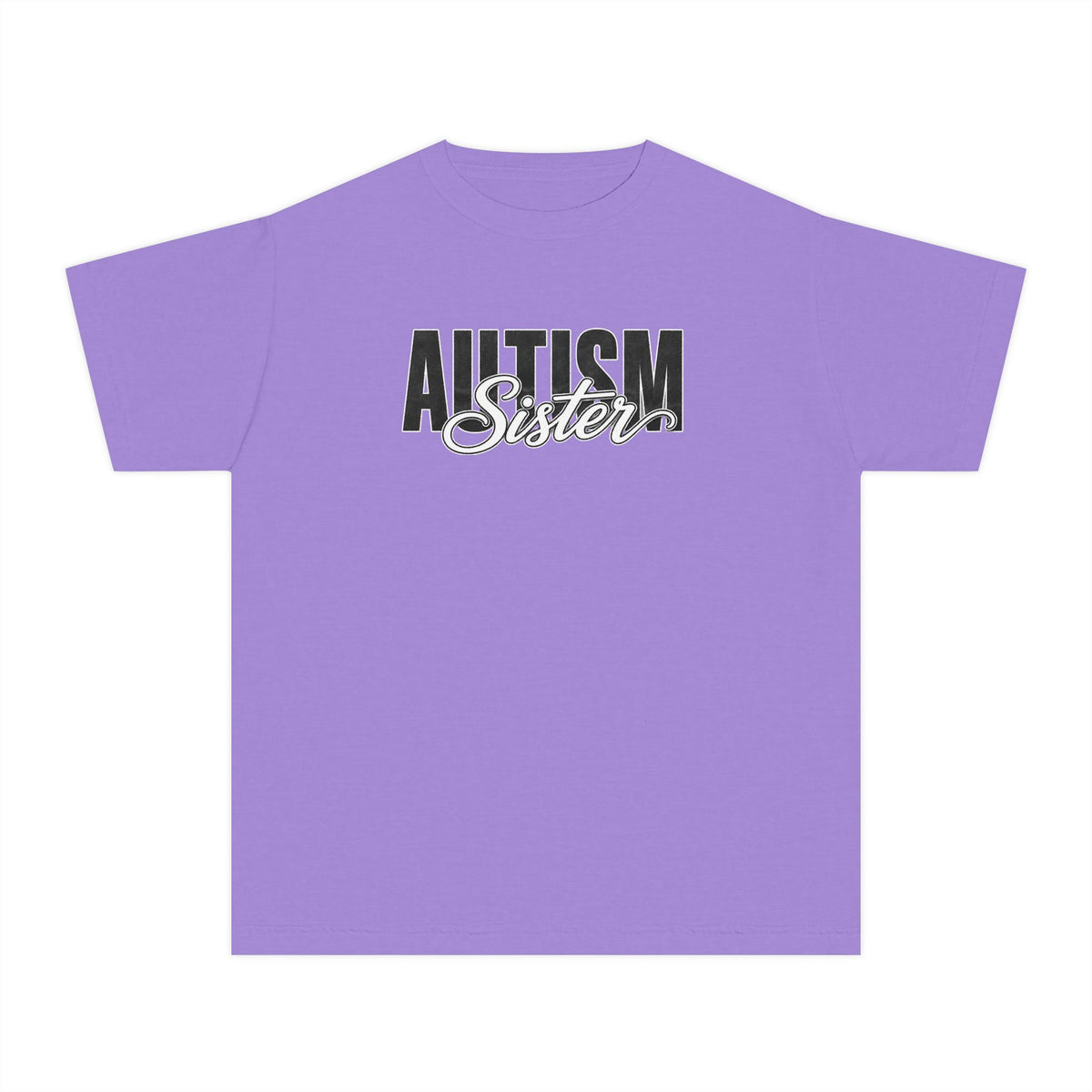 Autism Sister Youth Shirt Kids Autism Sister T Shirt Proud Autism Sibling Tee Autism Awareness Autism Acceptance Gift for Girls