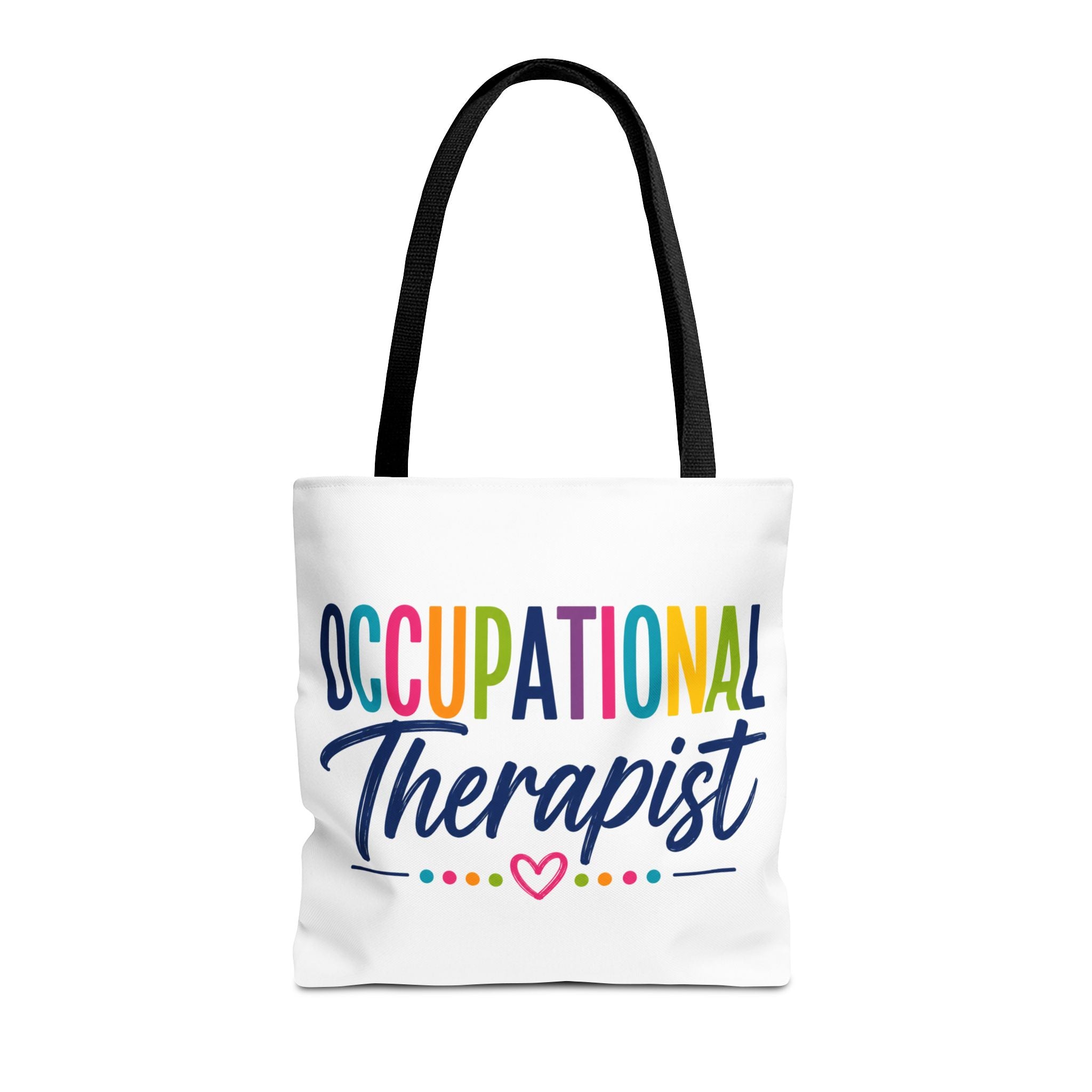 Occupational Therapist Tote Bag | Rainbow Script Healthcare Professional