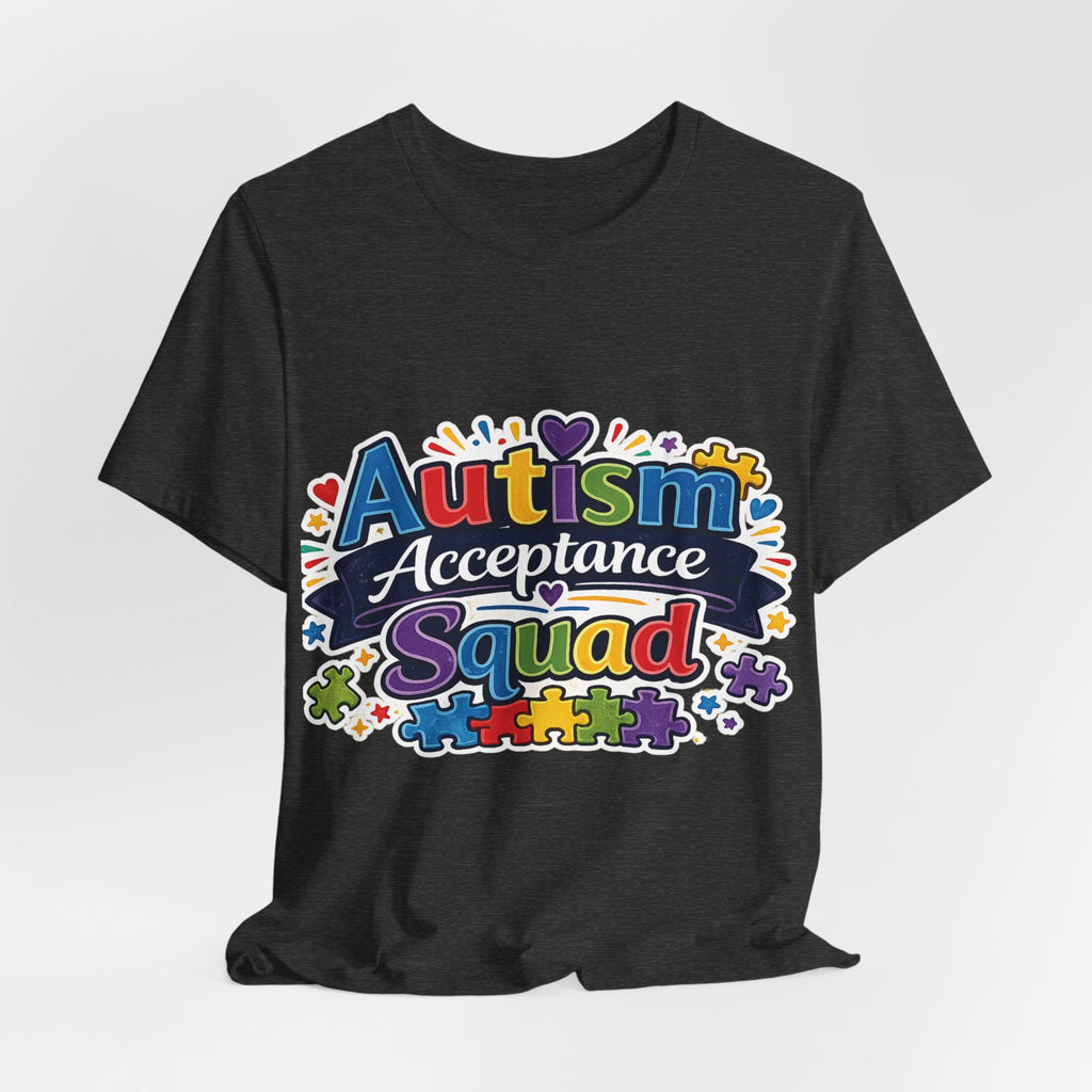 Autism Acceptance Squad Shirt, Autism T-Shirt, Inclusion Tee, Infinity Symbol Shirt, Neurodiversity Gift, Autism Family Apparel