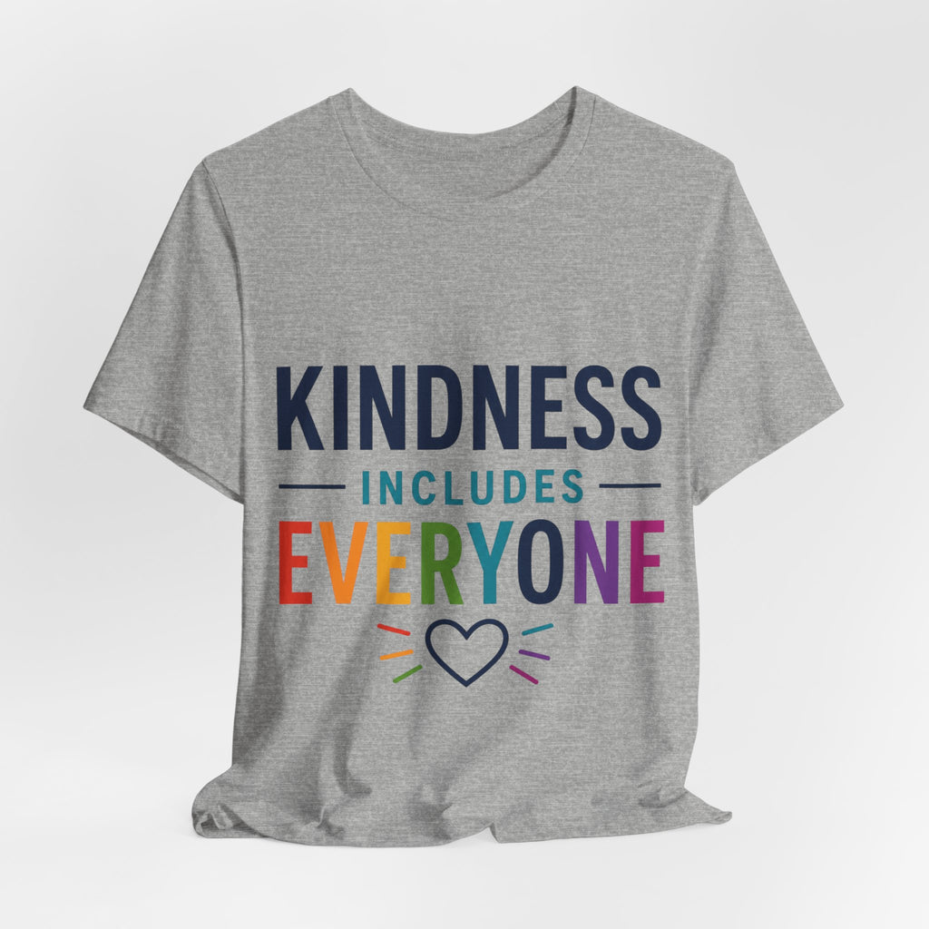 Kindness Includes Everyone Shirt, Inclusion T-Shirt, Kindness Tee, Teacher Gift, Autism Acceptance Shirt