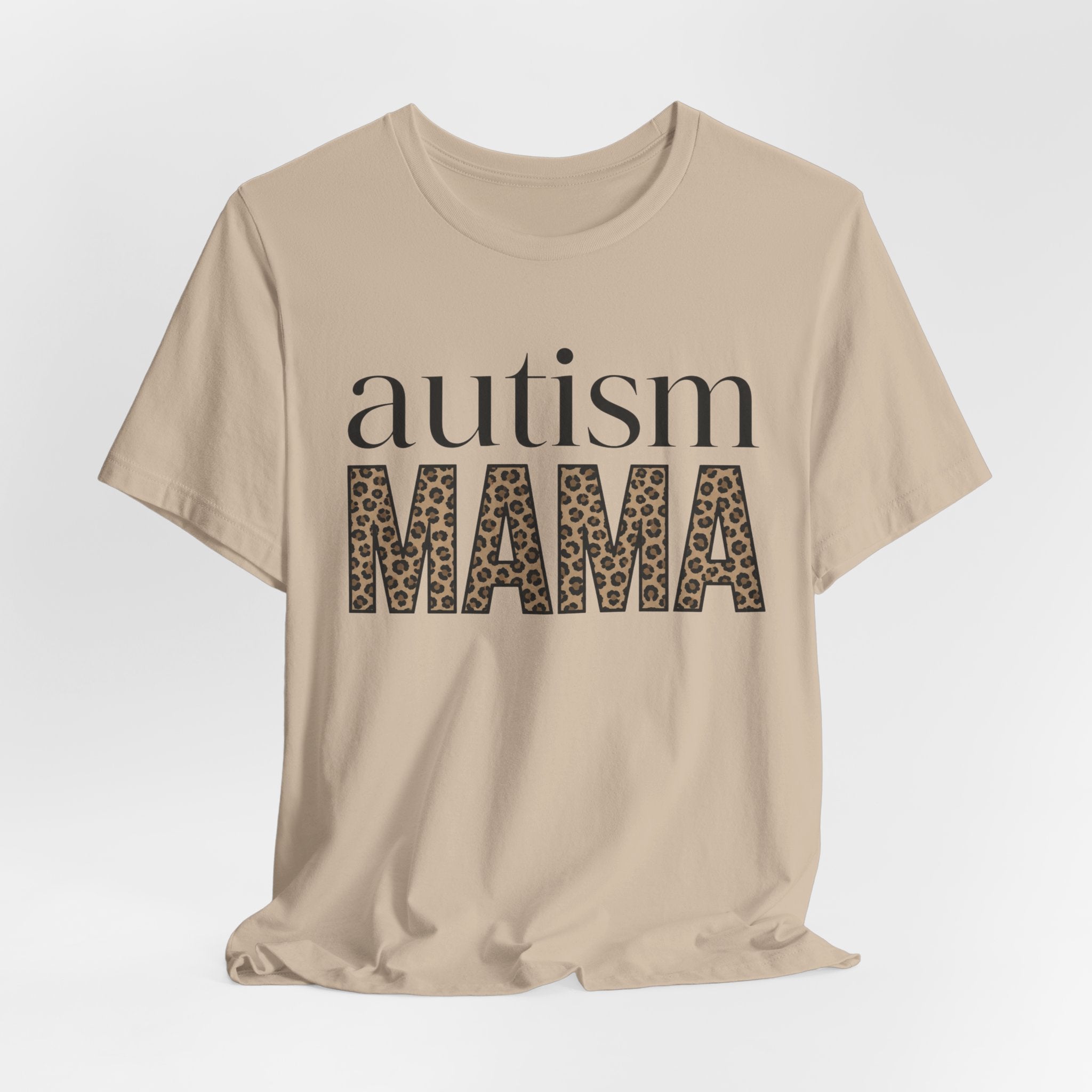 Autism MAMA Leopard Print Tee | Autism Awareness Shirt