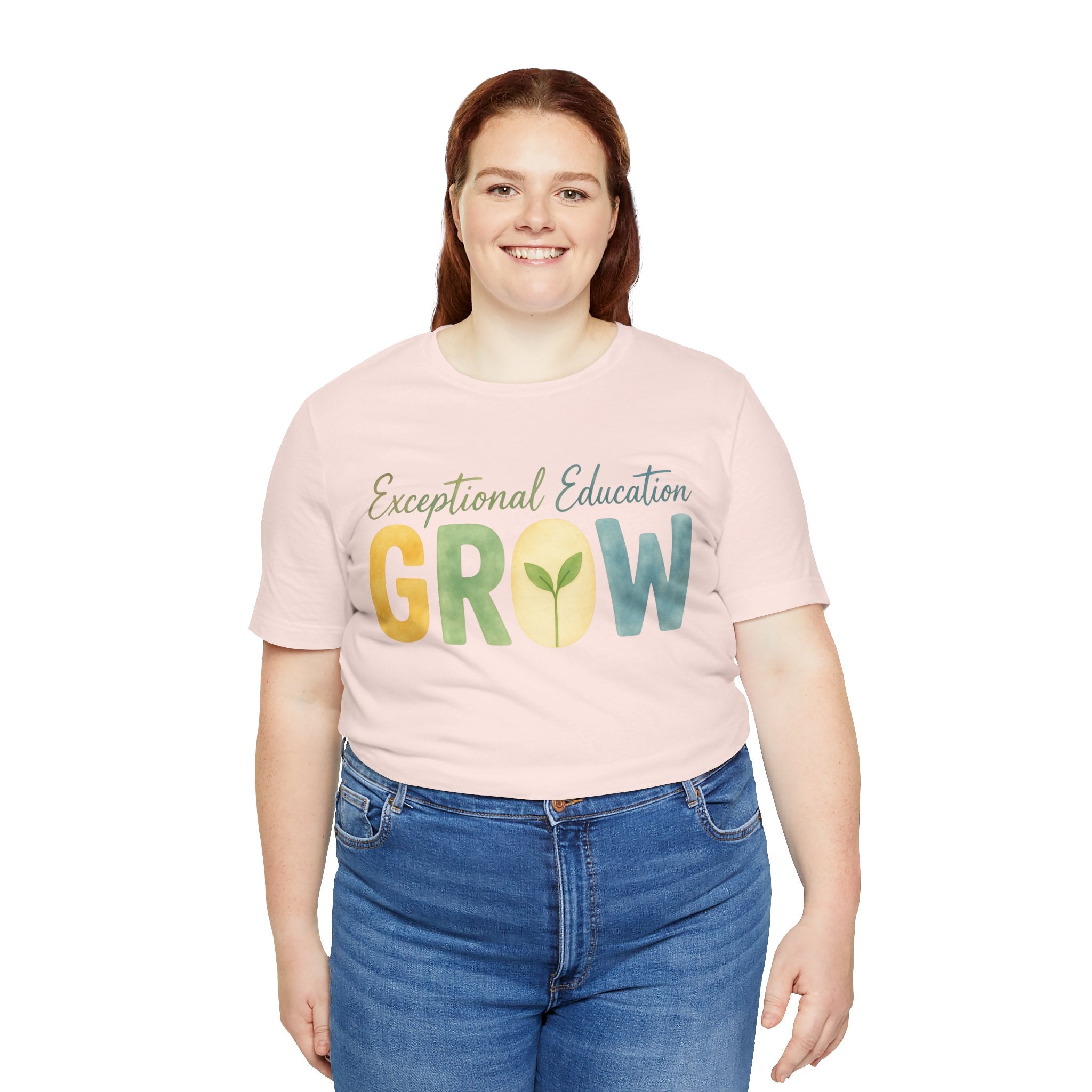Exceptional Education Teacher Shirt GROW Special Education T Shirt SPED Teacher Gift Inclusive Classroom Autism Teacher Tee