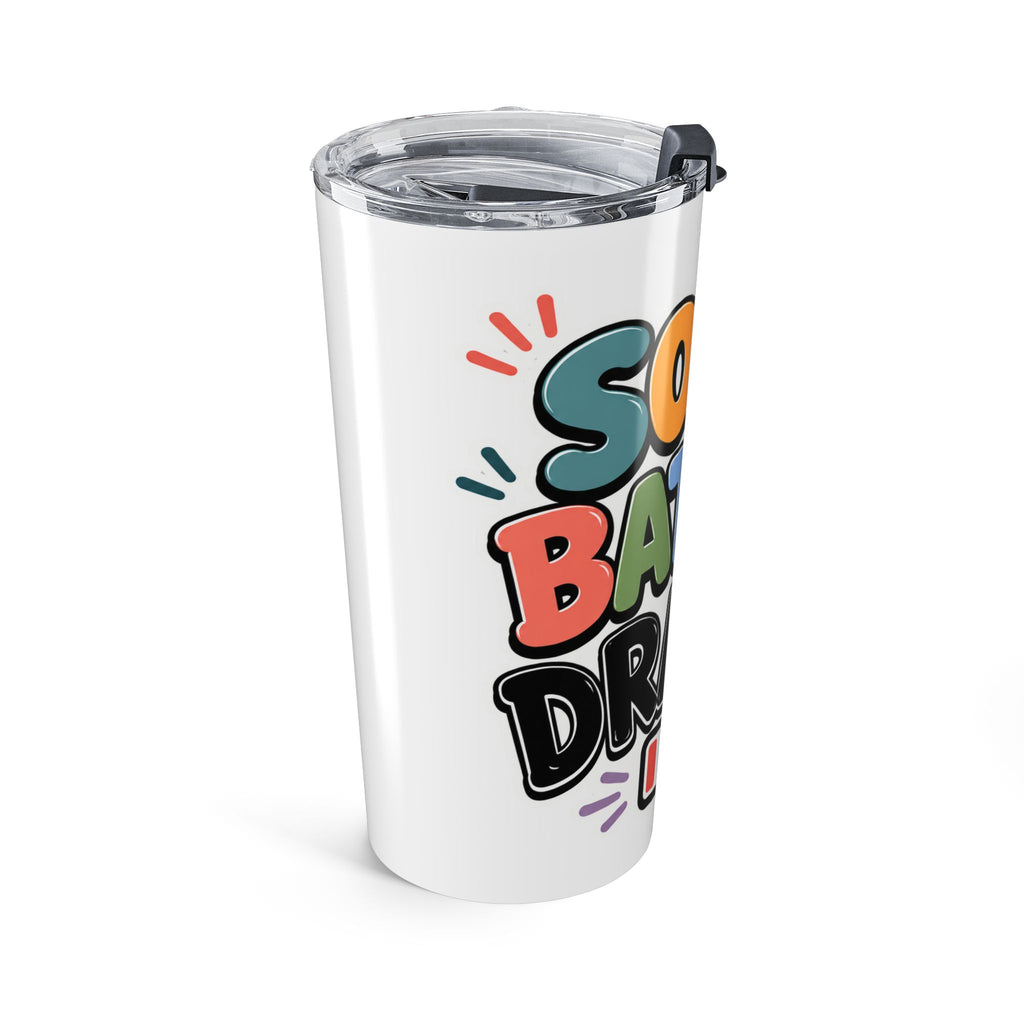Social Battery Drained 20oz Tumbler | Funny Introvert Travel Mug | Insulated Stainless Steel Cup | Mental Health Humor Gift Special Needs