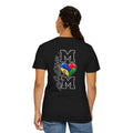 Autism Mom T-Shirt, Letter M Puzzle Heart Shirt, Autism Awareness Mom Tee, Autism Acceptance Gift, Neurodiversity Family Apparel