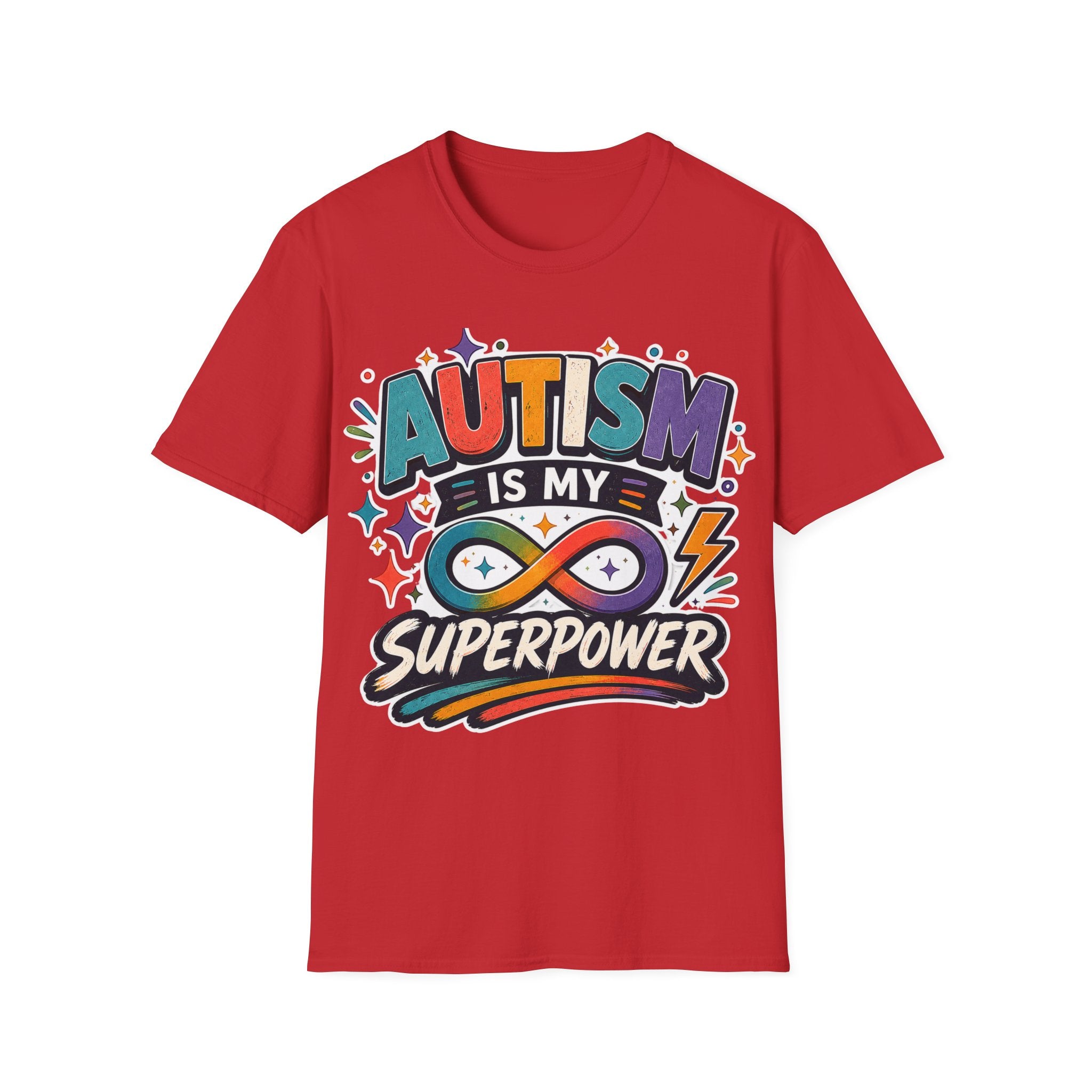 Autism Is My Superpower Shirt Autism Awareness T Shirt Autism Acceptance Tee Infinity Heart Puzzle Design Neurodiversity Gift Unisex