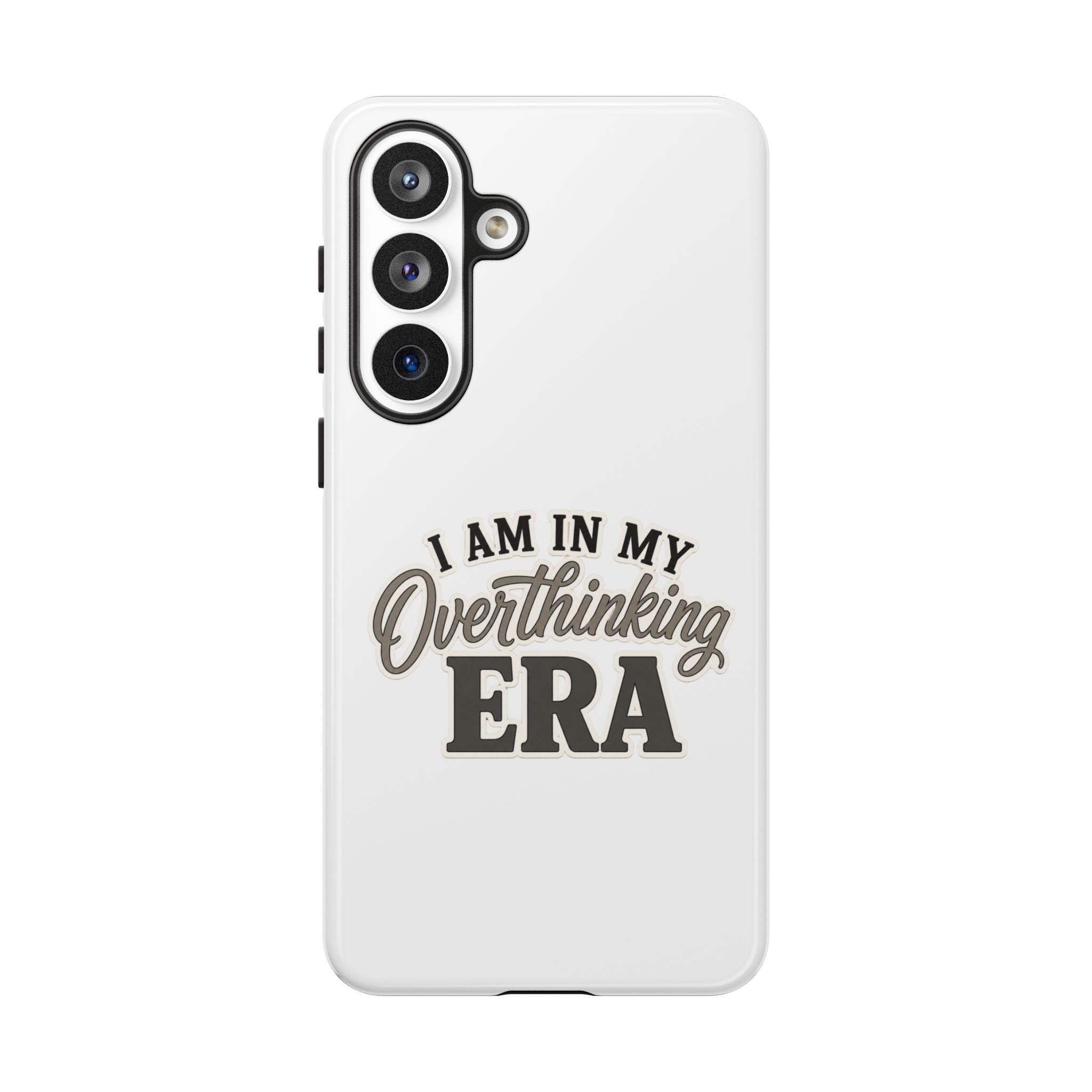 I Am In My Overthinking Era Phone Case Funny Anxiety Phone Case ADHD Tough Case Mental Health Gift Neurodivergent iPhone Samsung Case